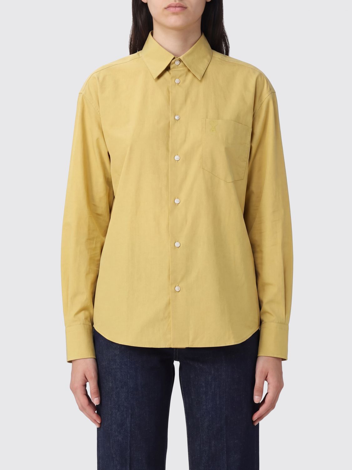 AMI PARIS Camicia Donna colore Giallo