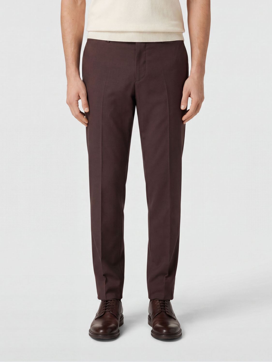 BRIGLIA 1949 Pantaloni chino in misto lana
