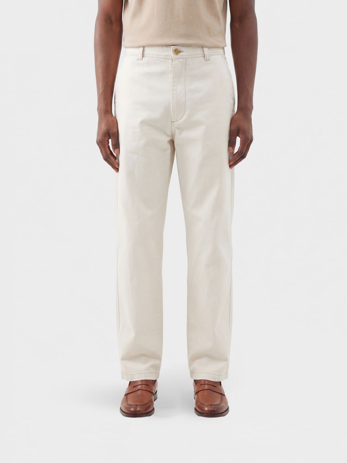 A. P.C. Pants Men color White