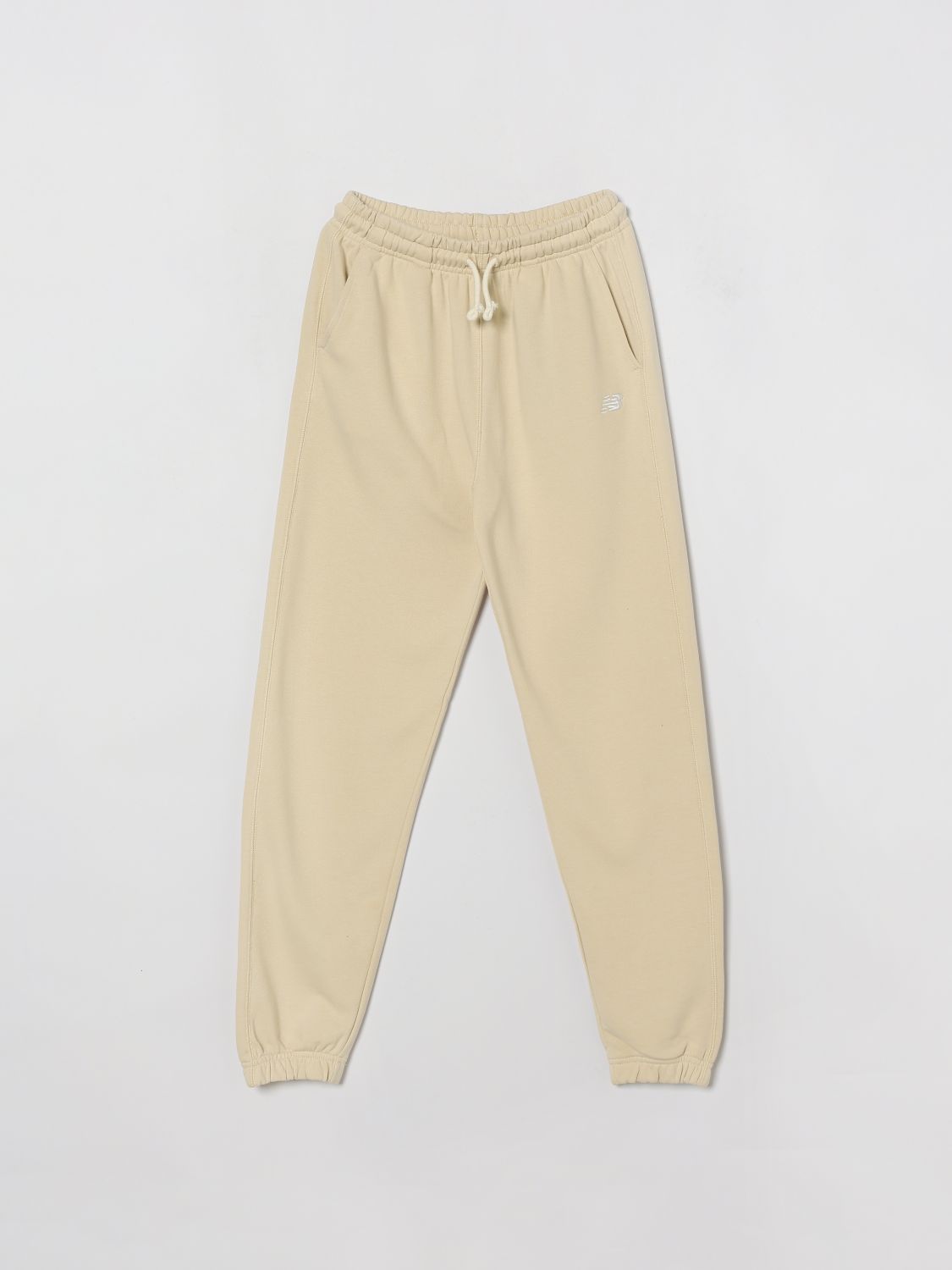 NEW BALANCE Pants Kids color Yellow Cream