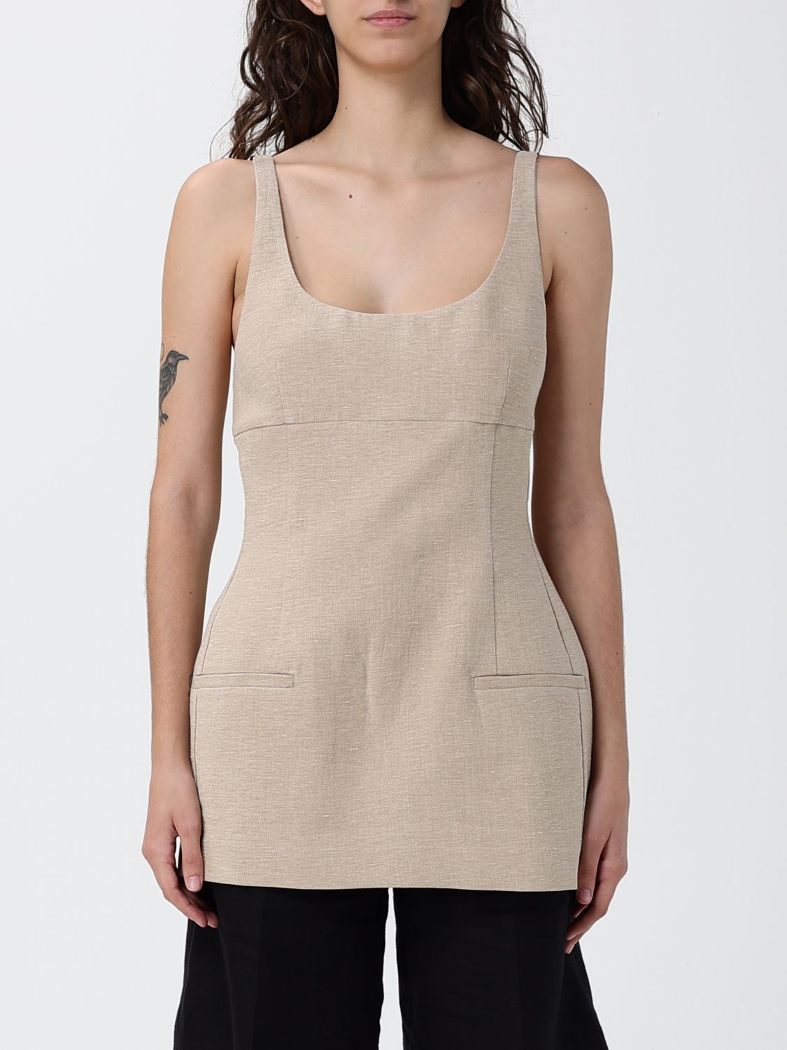 TELA Giacca Donna colore Beige