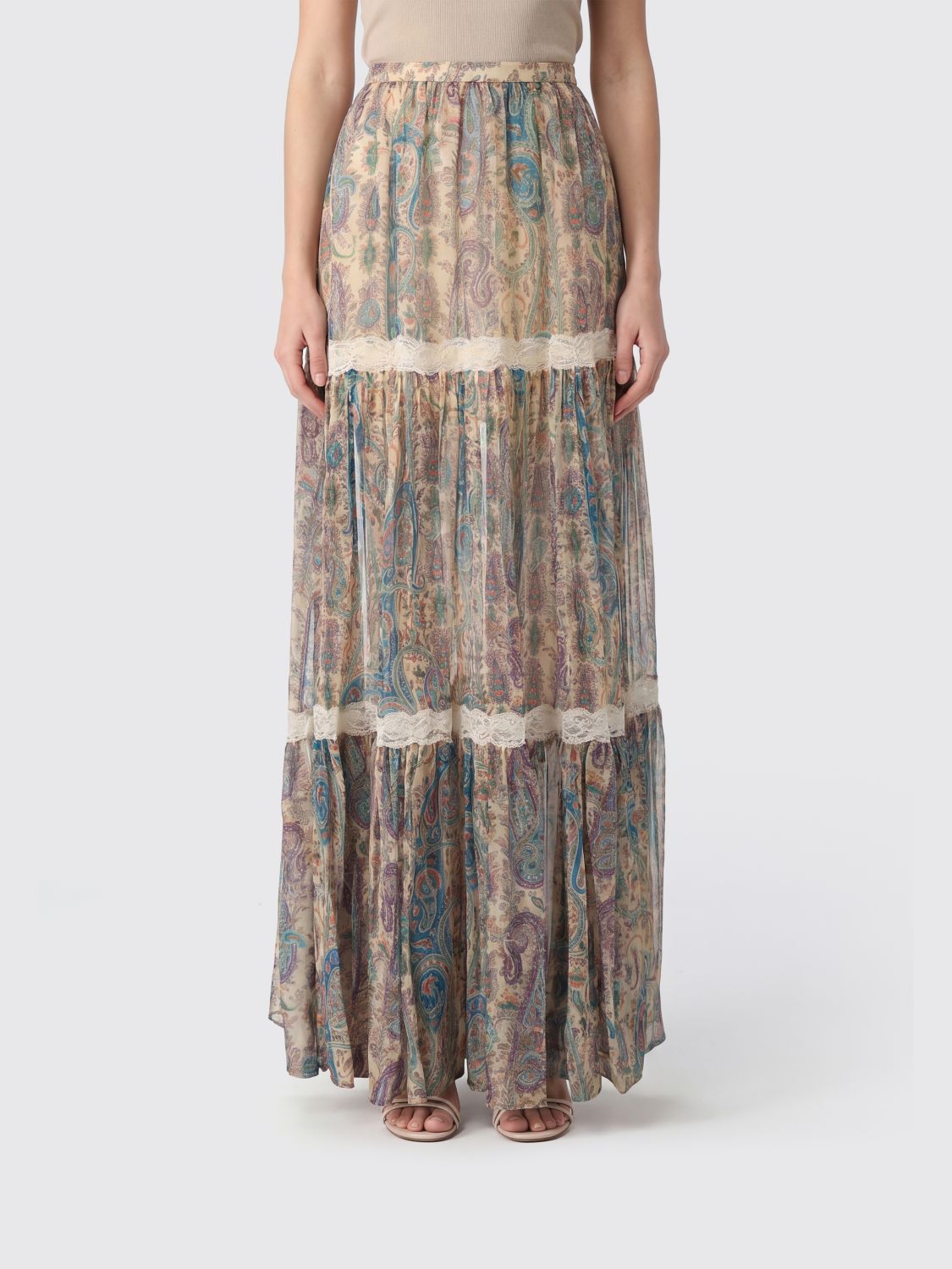 ETRO Skirt Woman color White