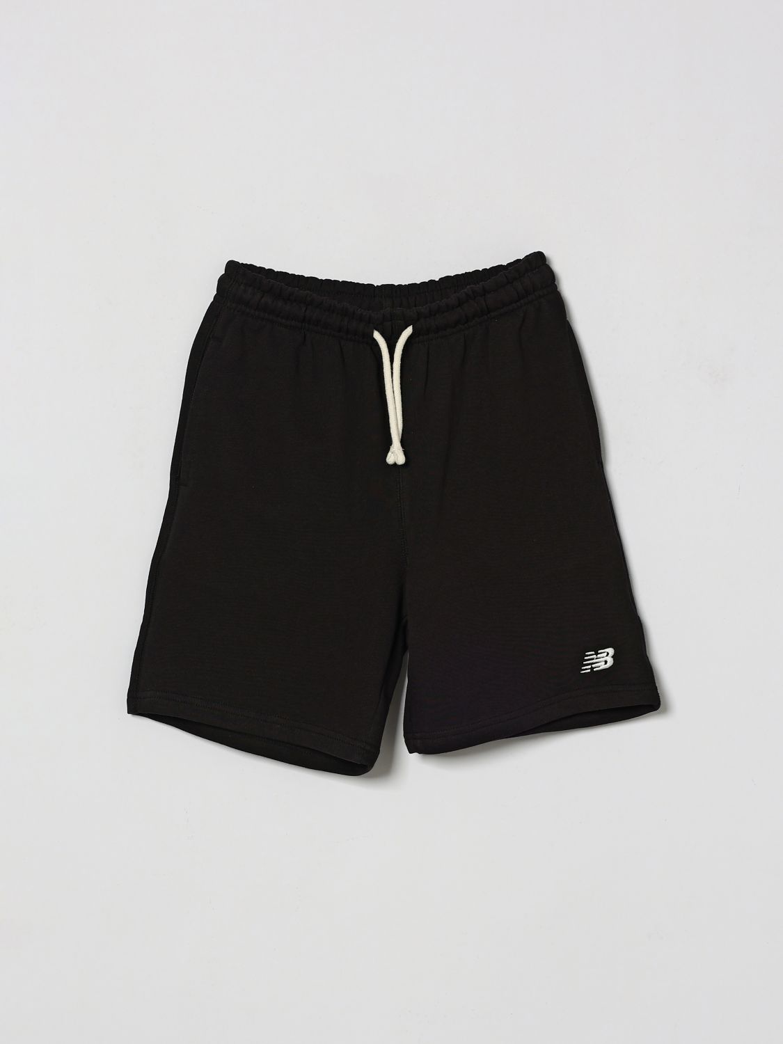 NEW BALANCE Shorts Kids color Black