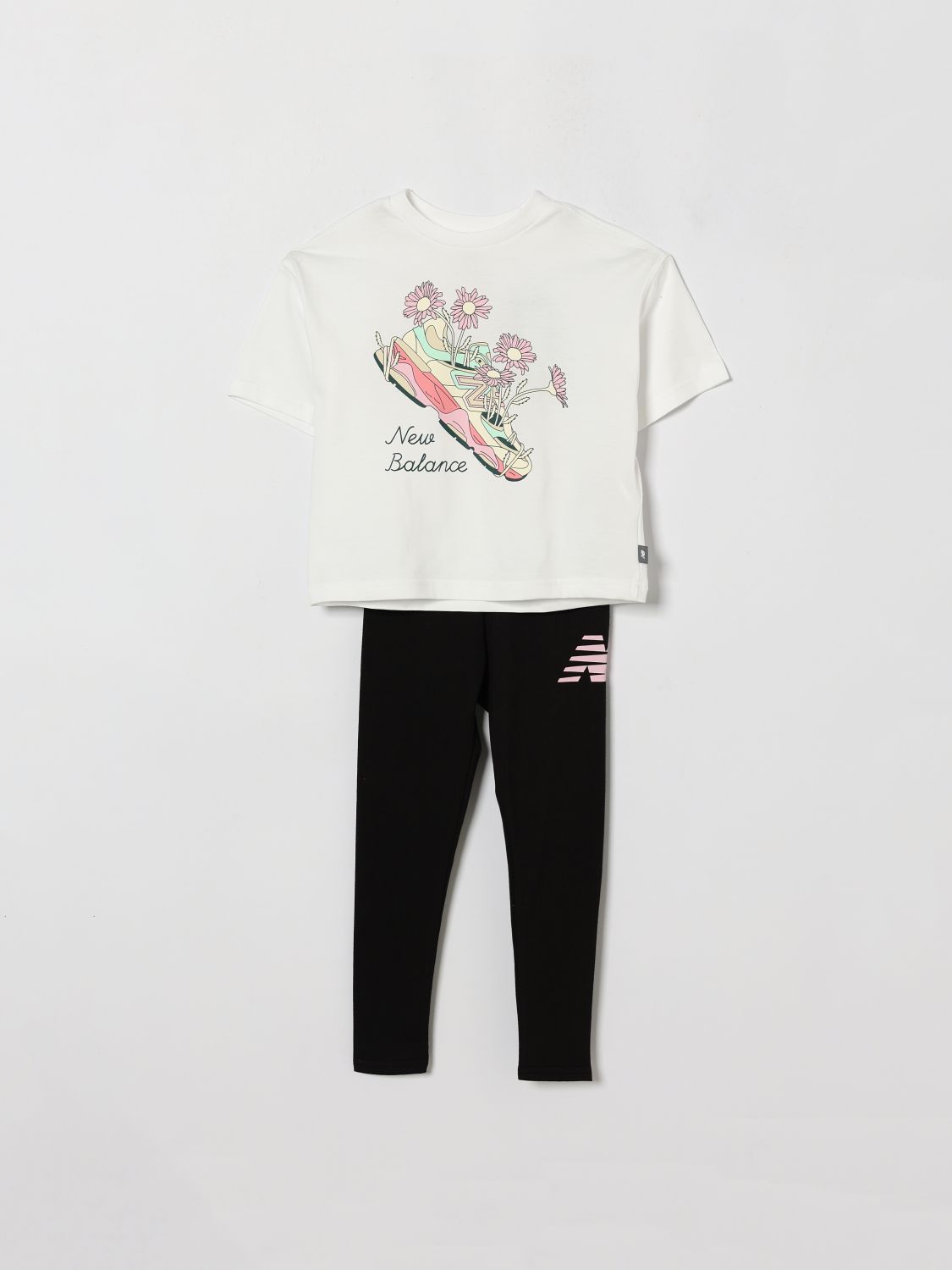 NEW BALANCE Co-Ord Kids color White