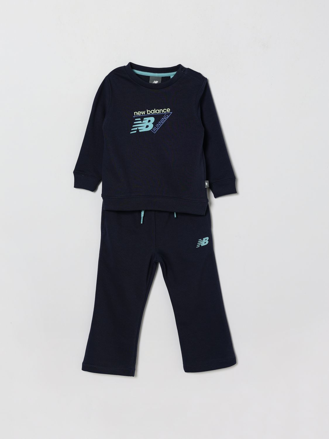 NEW BALANCE Tracksuit Kids color Blue