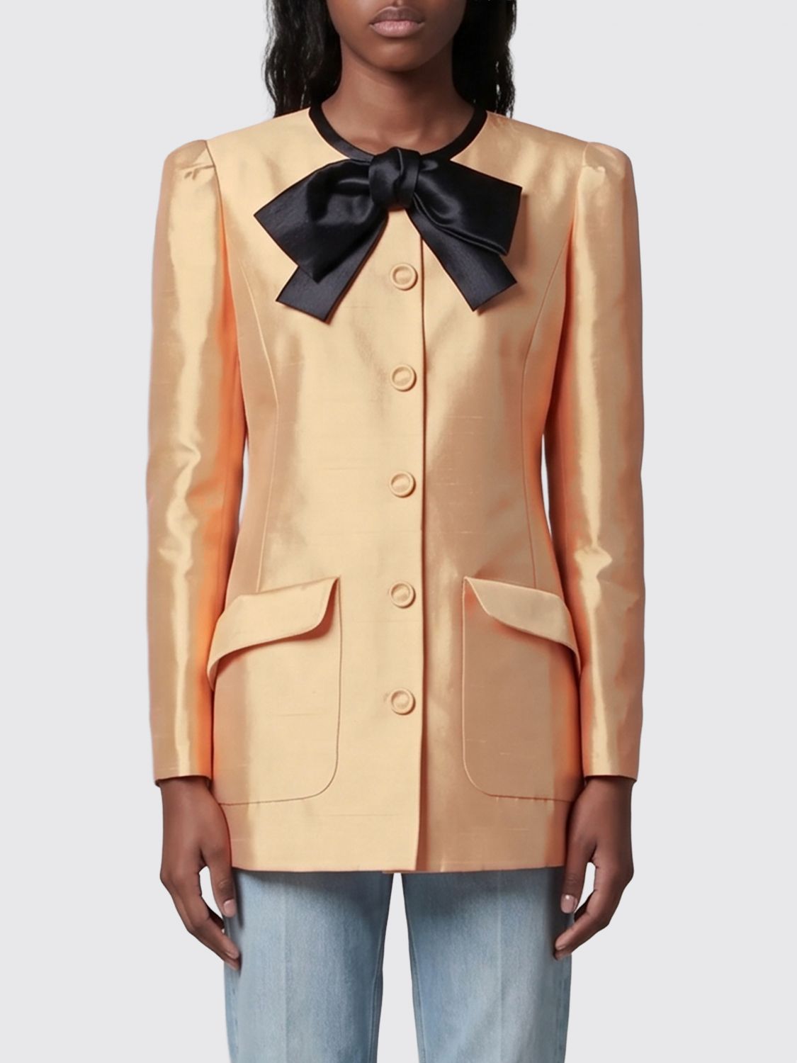 Valentino Giacca in shantung di seta