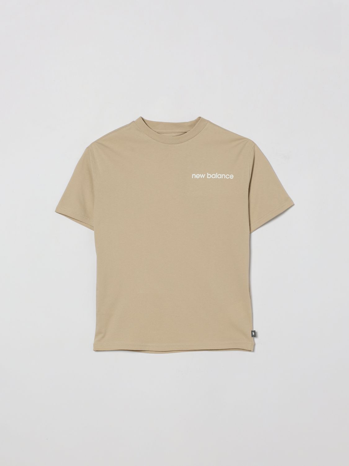 NEW BALANCE T-Shirt Bambino colore Beige