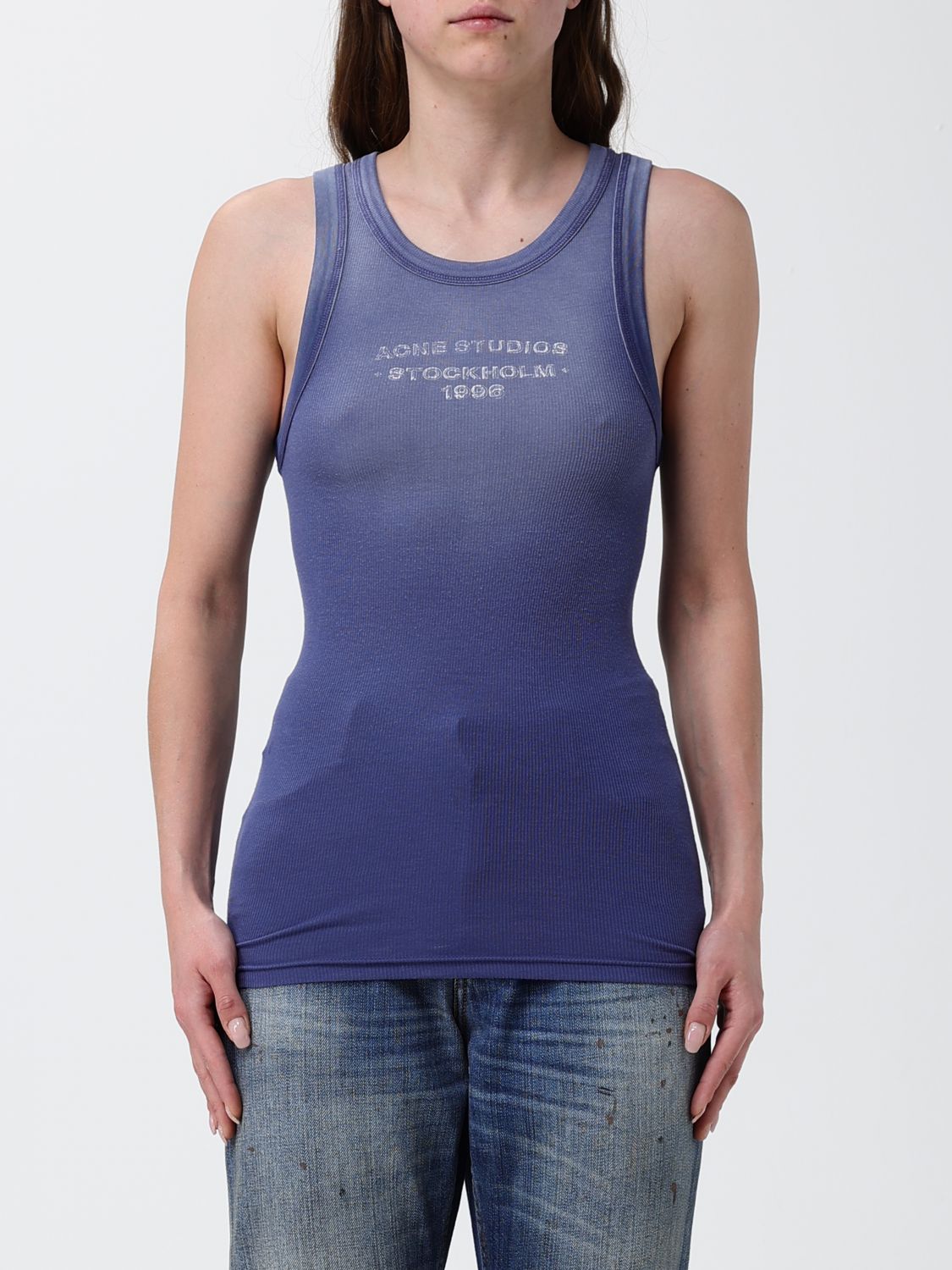 ACNE STUDIOS Top Donna colore Blue