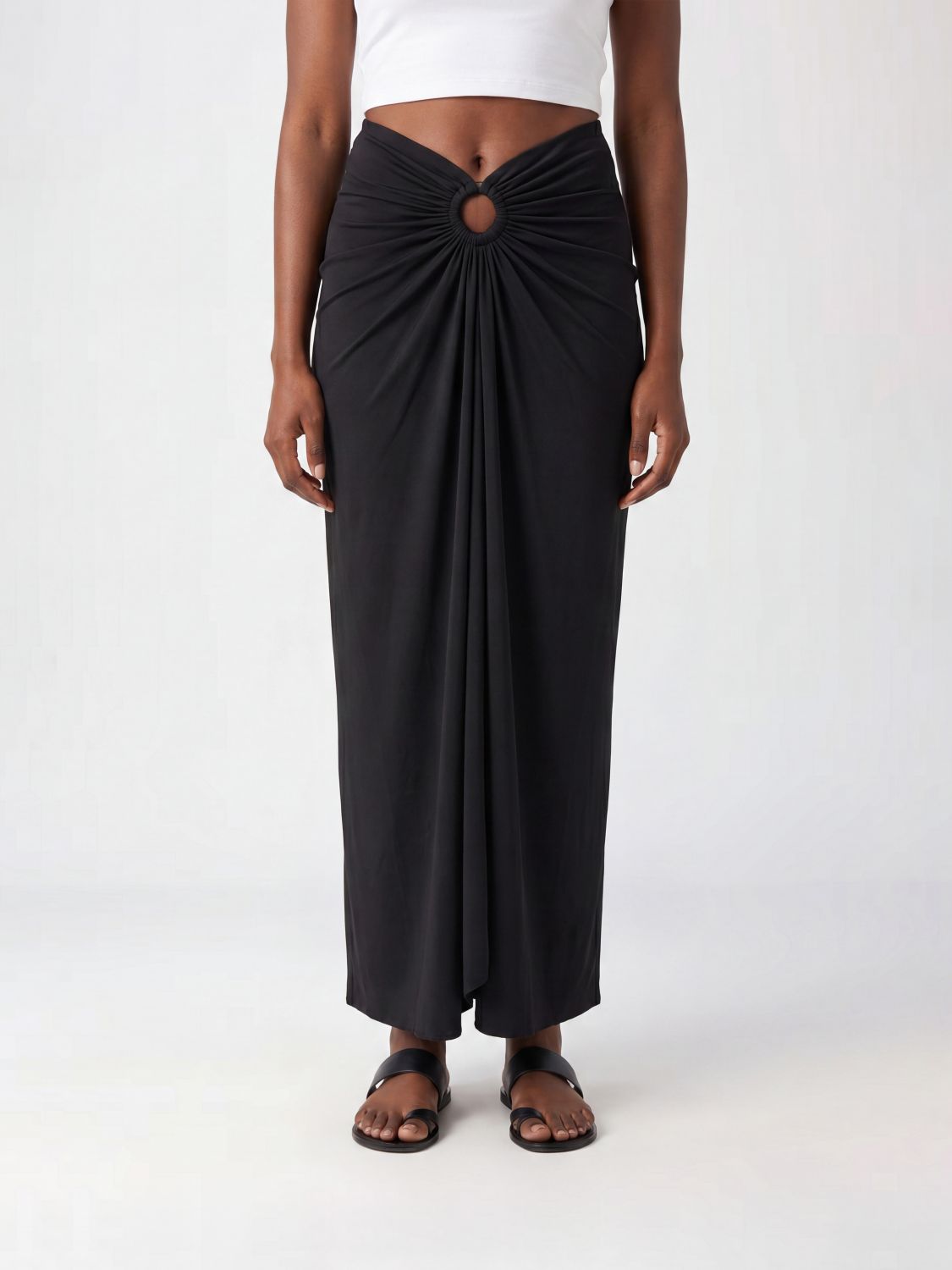 IV. AM Skirt Woman color Black