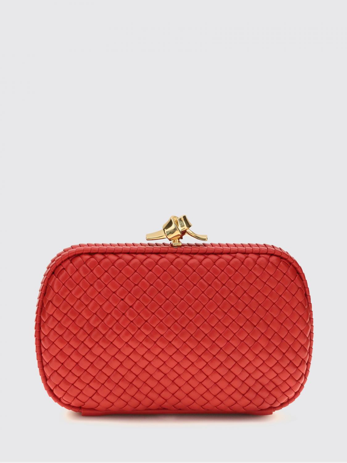 BOTTEGA VENETA Clutch Soft Knot in pelle intrecciata
