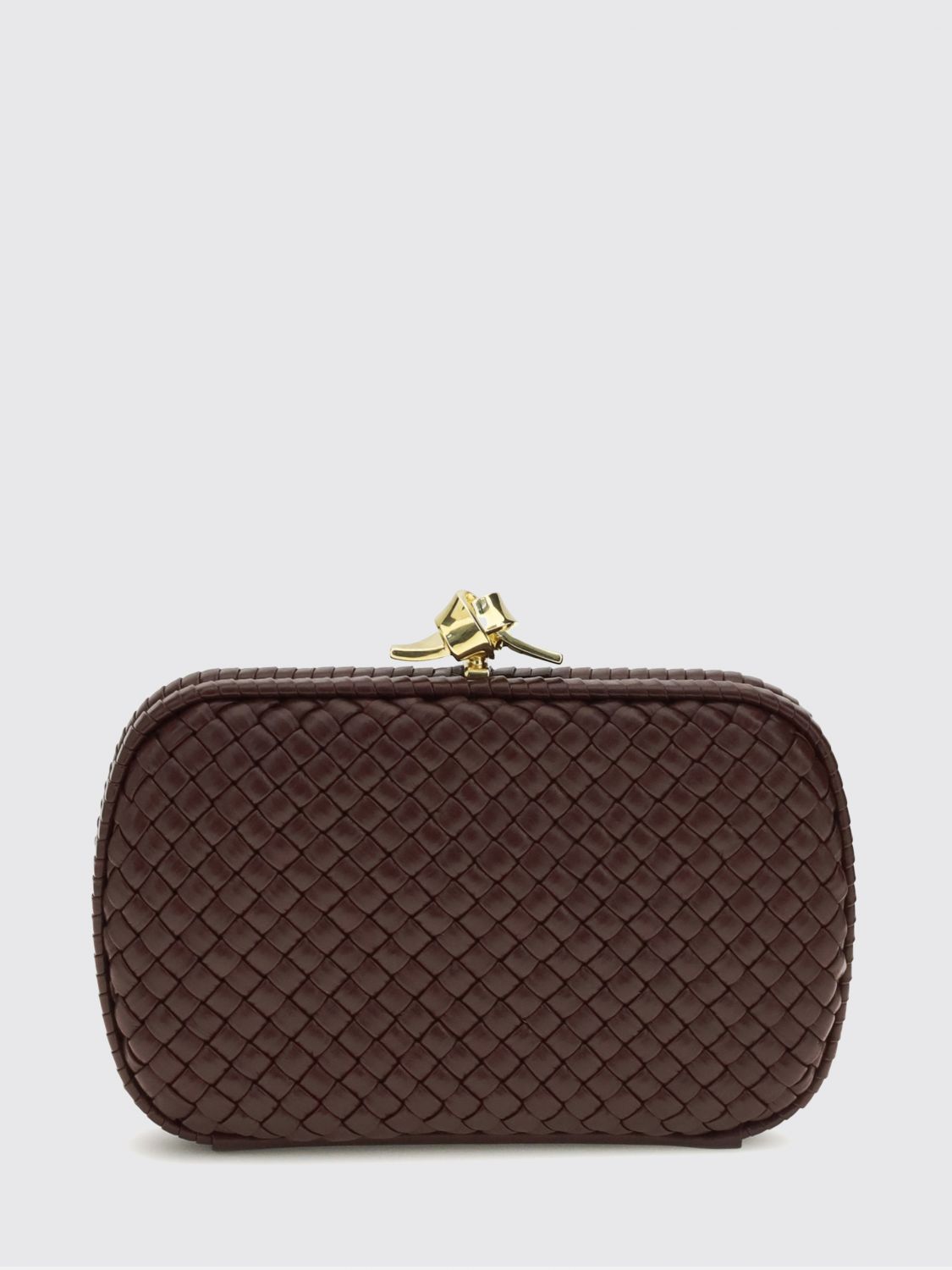 BOTTEGA VENETA Clutch Soft Knot in pelle intrecciata