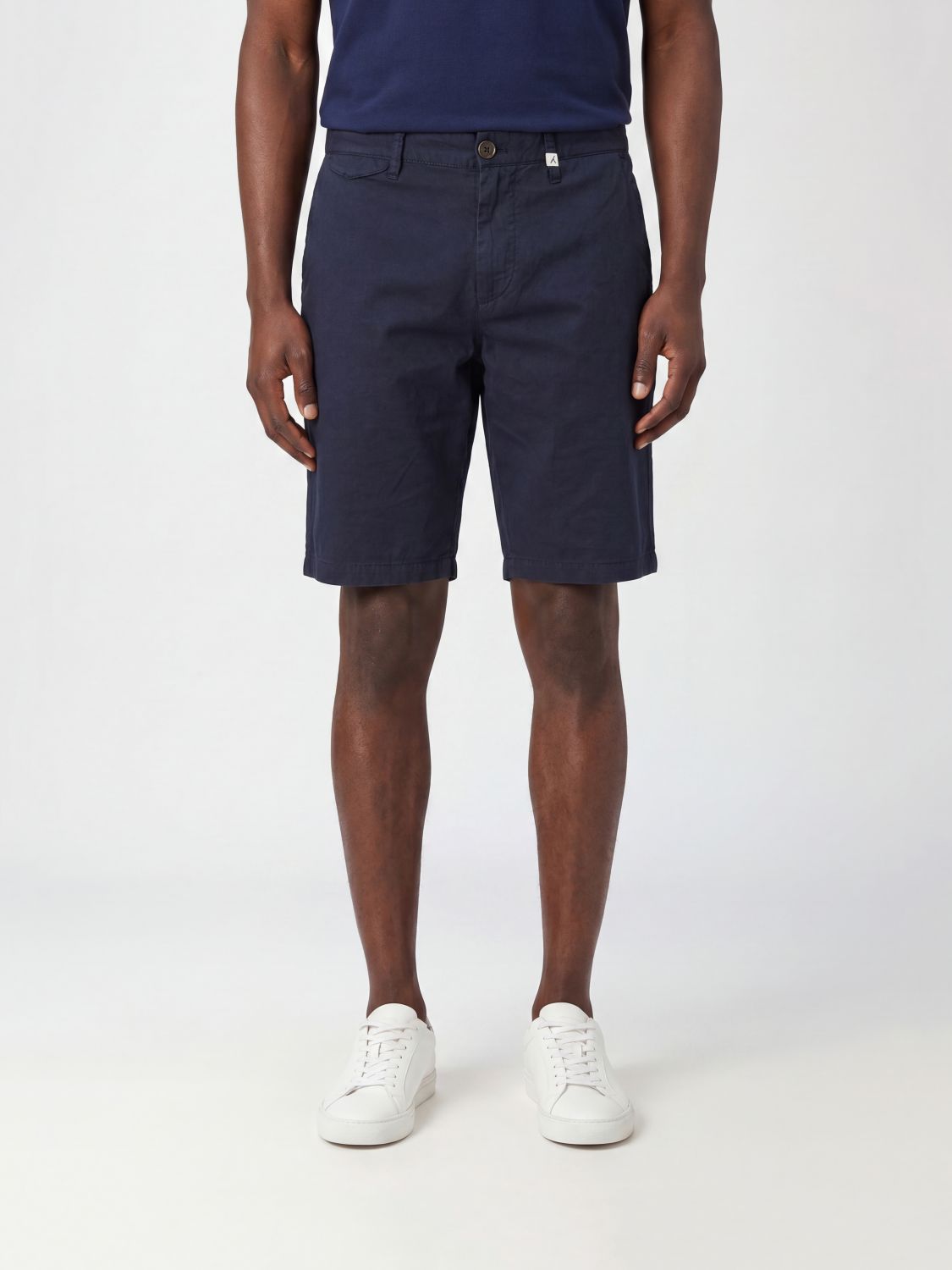 MYTHS Pantaloncini chino in misto lino