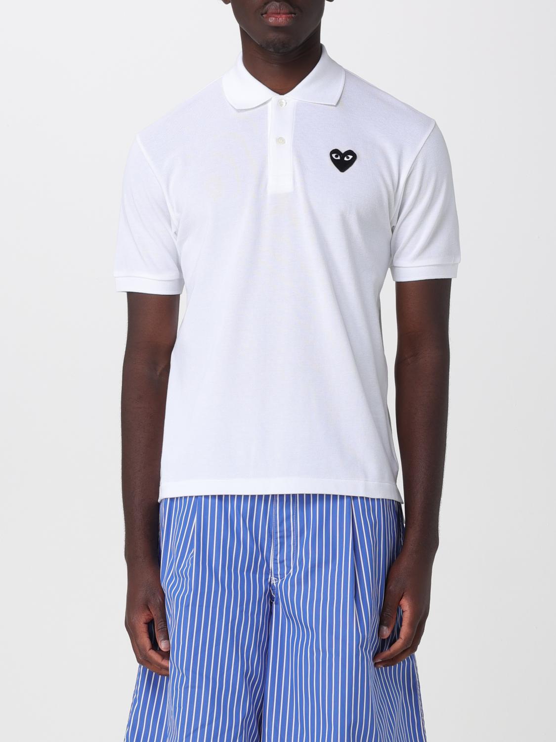 COMME DES GARÇONS PLAY Baumwoll-Polohemd mit Logo