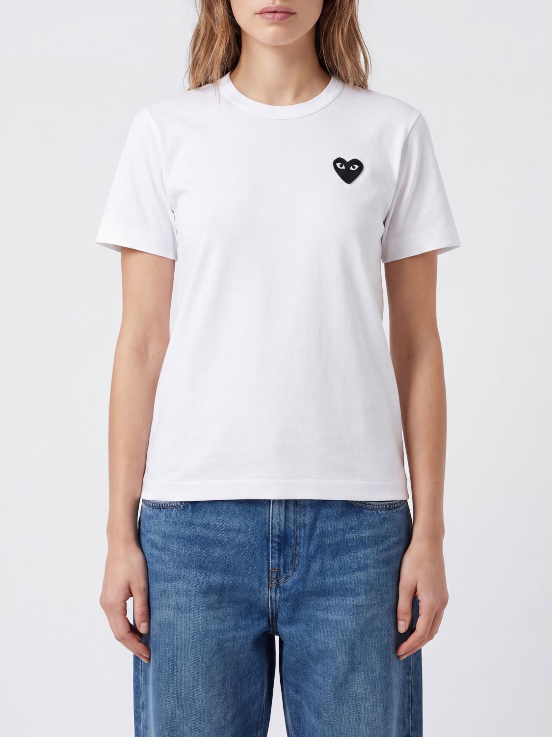 COMME DES GARÇONS PLAY Baumwoll-T-Shirts mit Logo