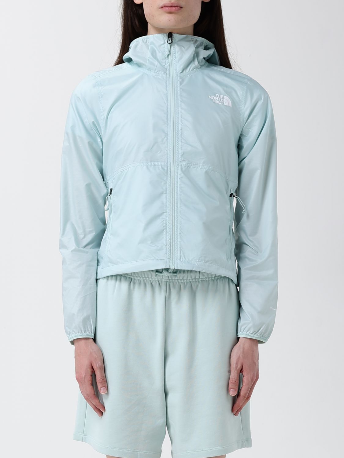 THE NORTH FACE Giacca a vento Cyclone con cappuccio e logo