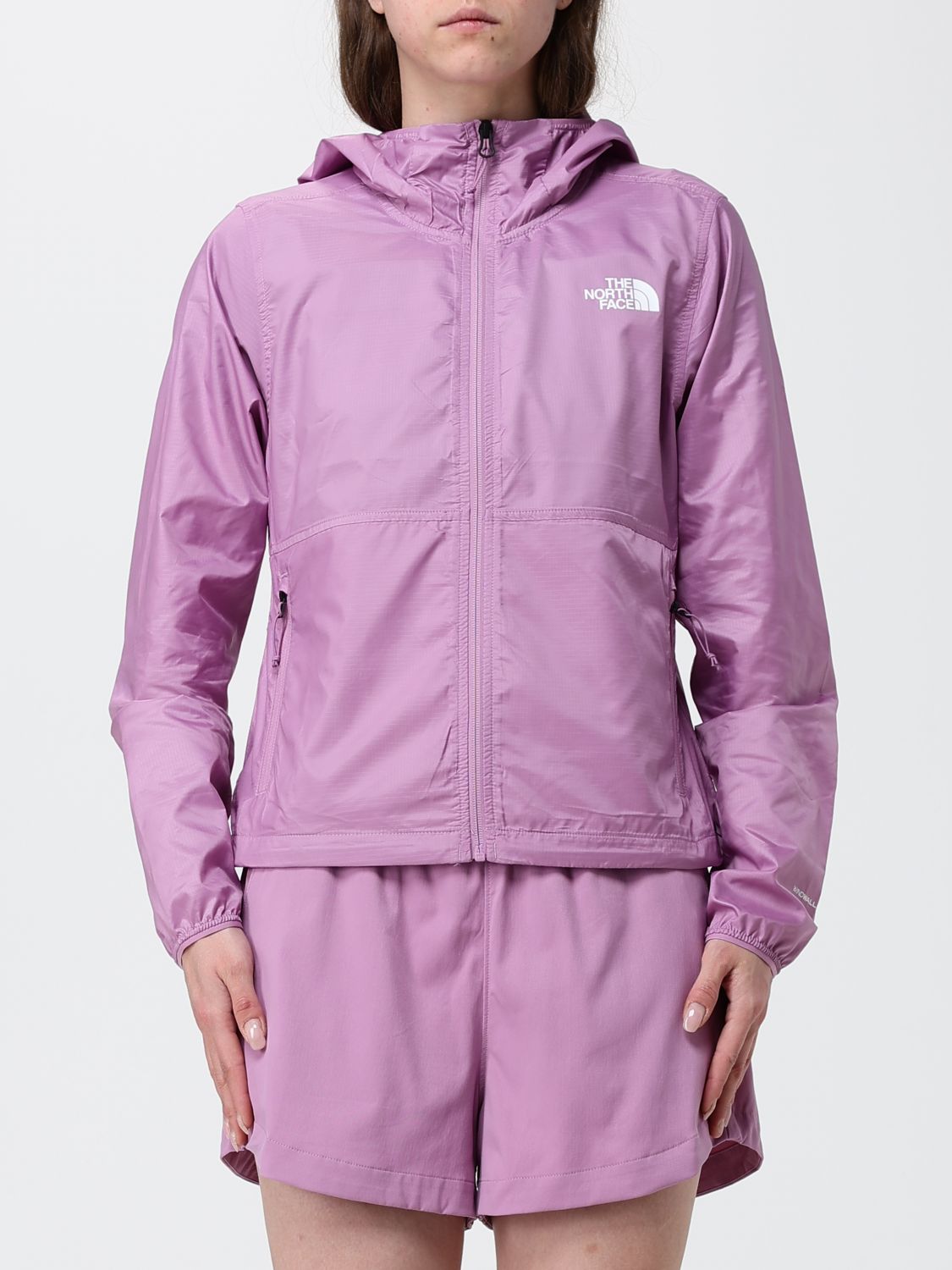 THE NORTH FACE Giacca a vento Cyclone con cappuccio e logo