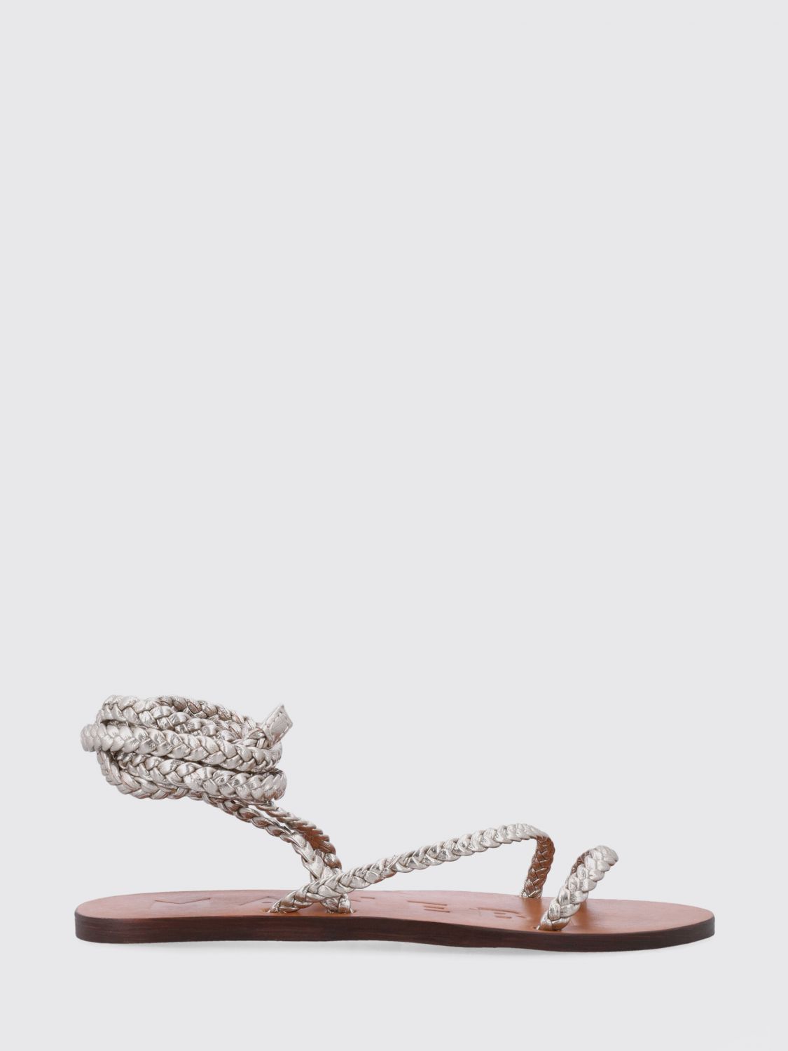 MANEBI Sandali Con Tacco Donna colore Platino