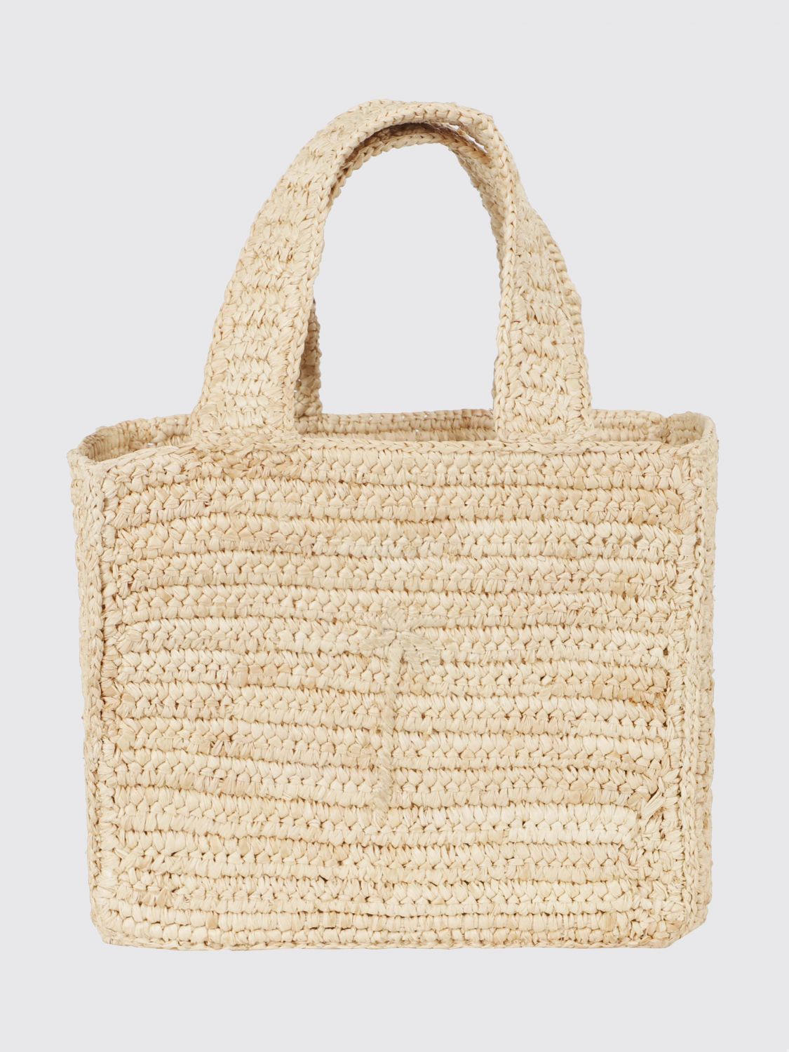 MANEBI Borsa Zuma in rafia crochet