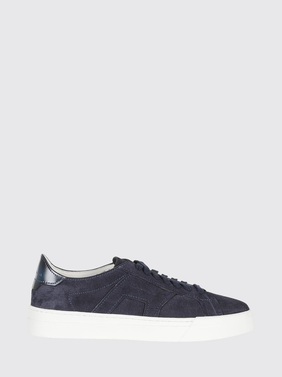 SANTONI Wildleder-Sneakers