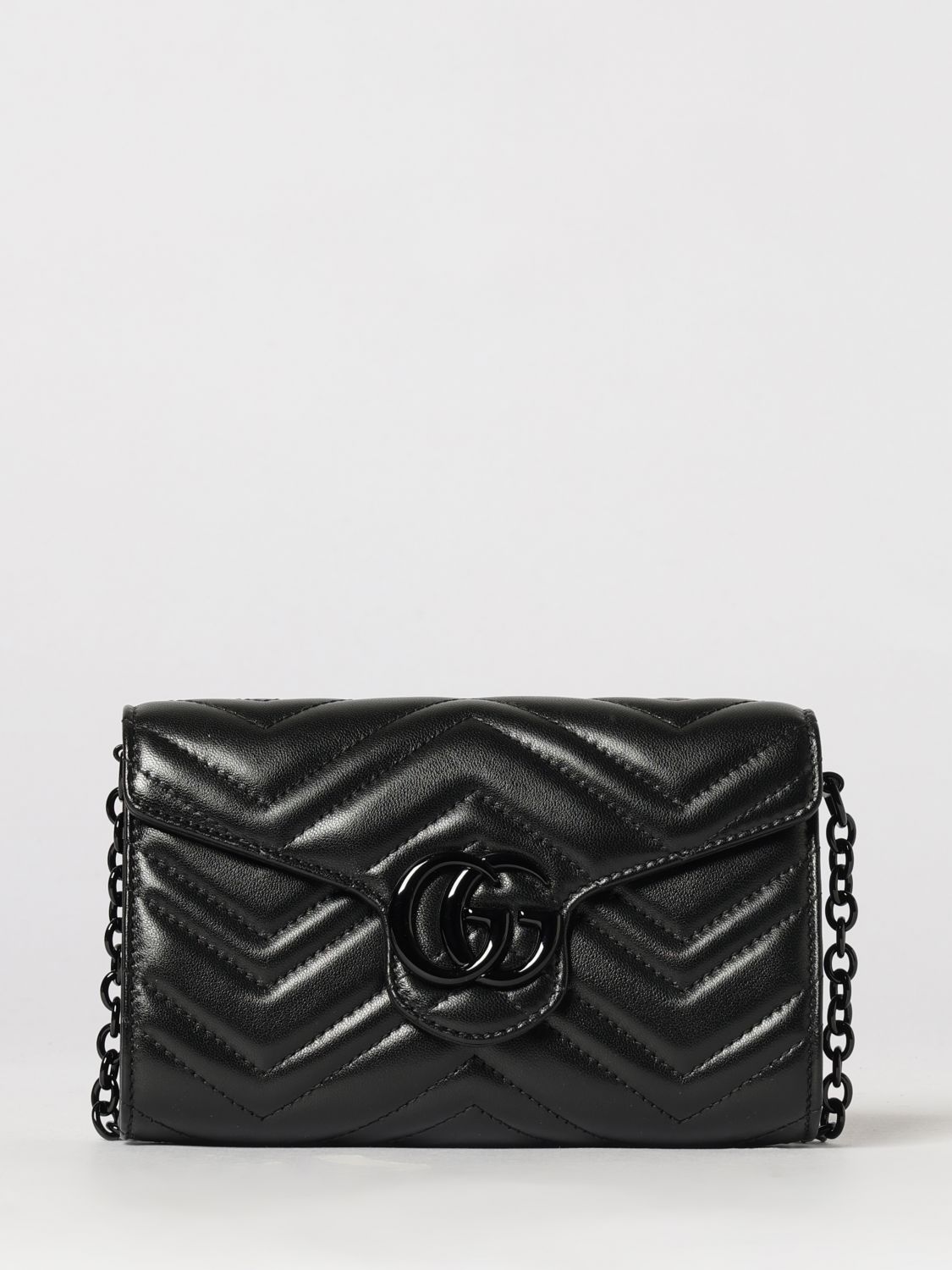 GUCCI Borsa GG Marmont in nappa trapuntata chevron