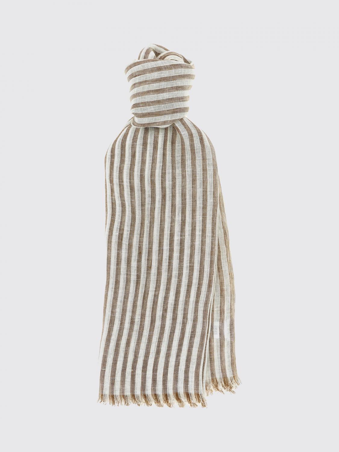 BRUNELLO CUCINELLI Scarf Woman color Brown
