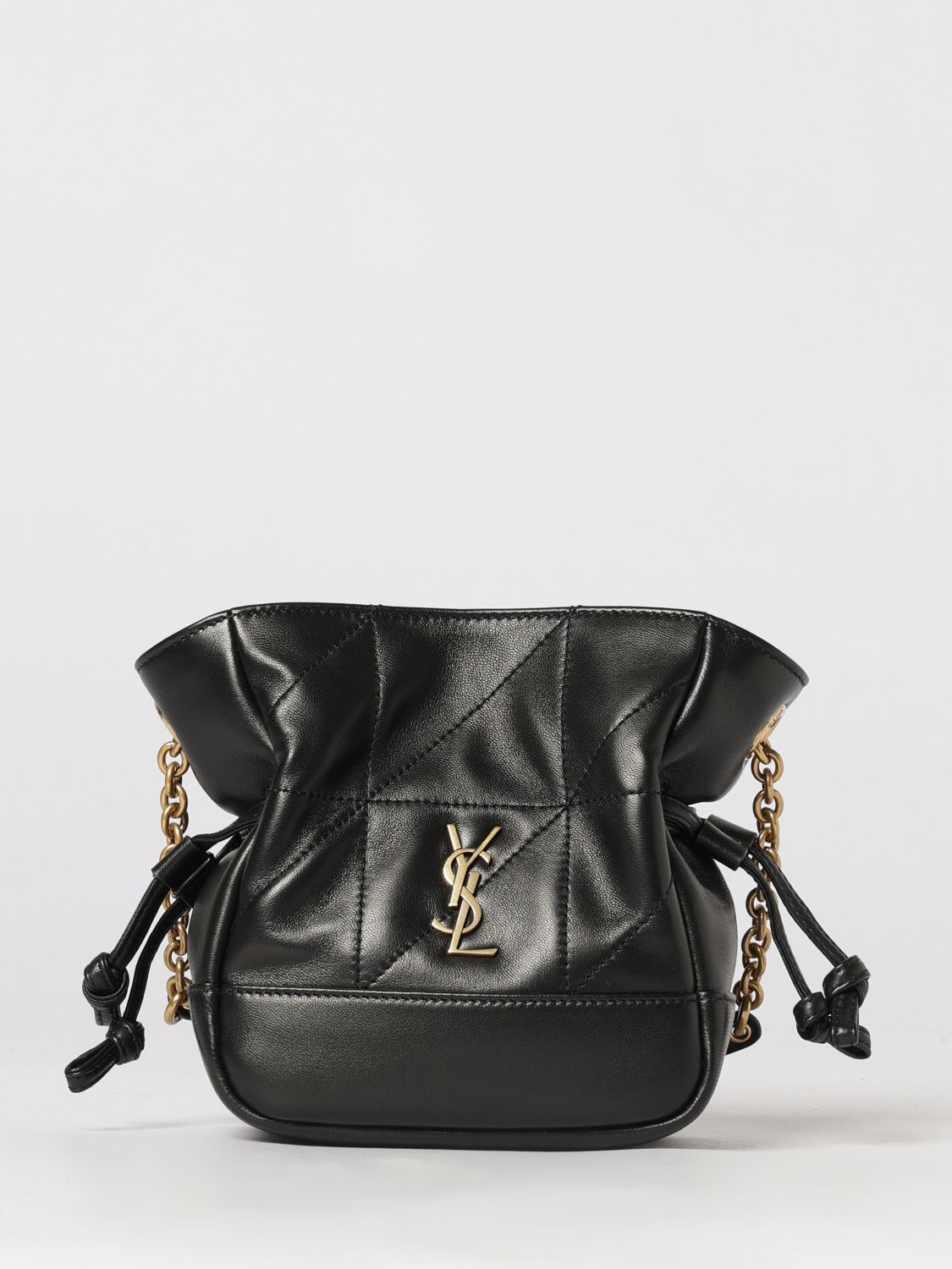 SAINT LAURENT Borsa a secchiello Jamie in pelle trapuntata