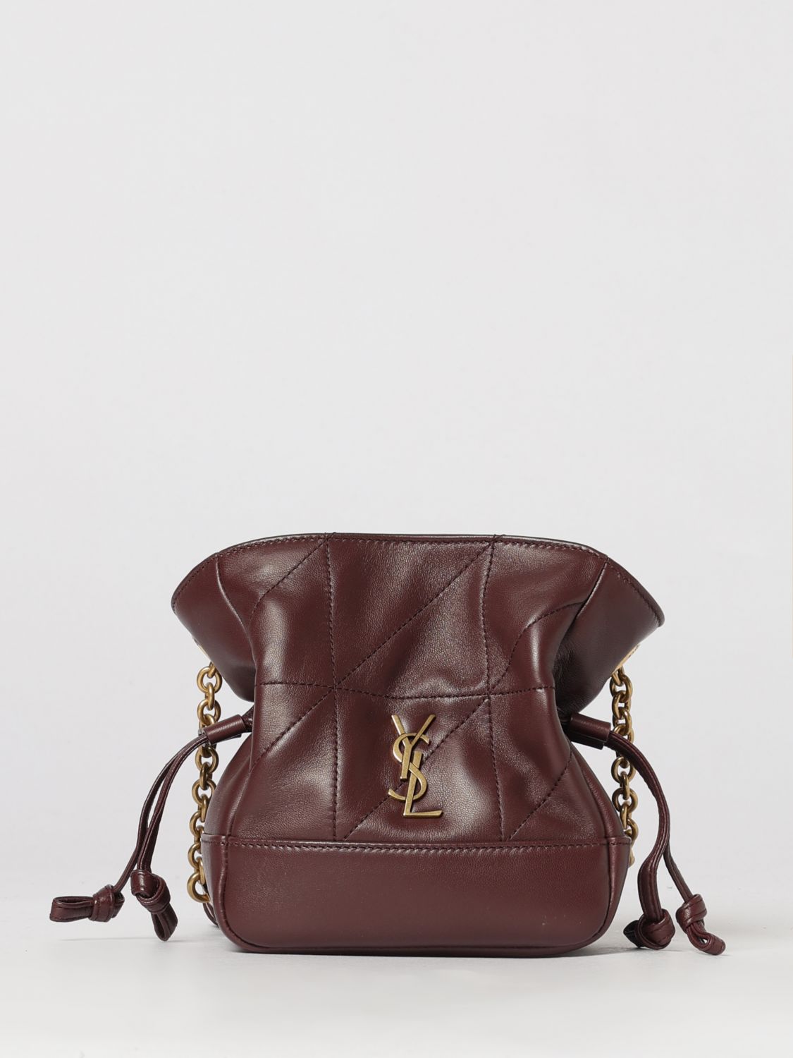 SAINT LAURENT Borsa a secchiello Jamie in pelle trapuntata