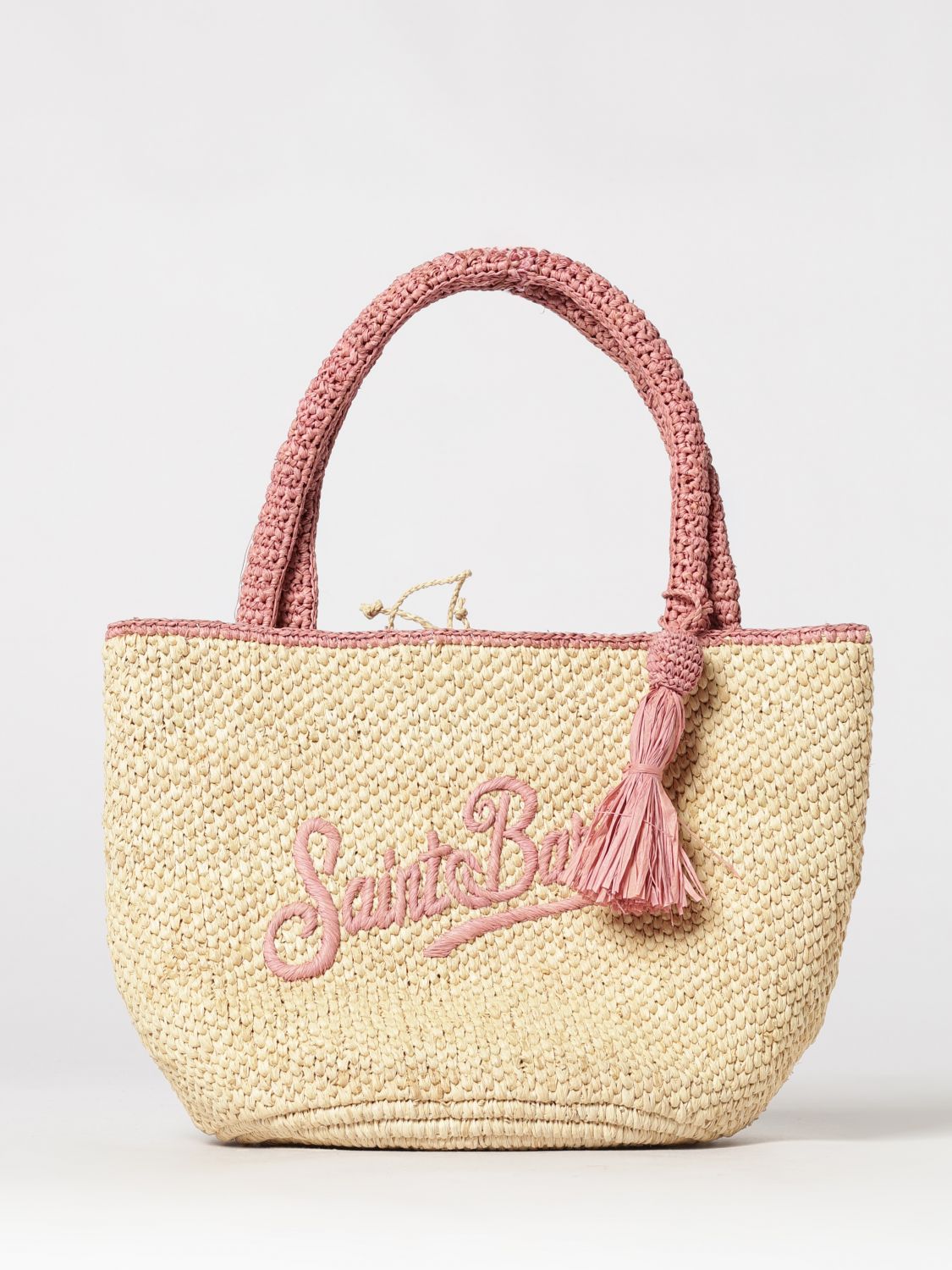 Mc2 Saint Barth Shoulder Bag Woman In Brown