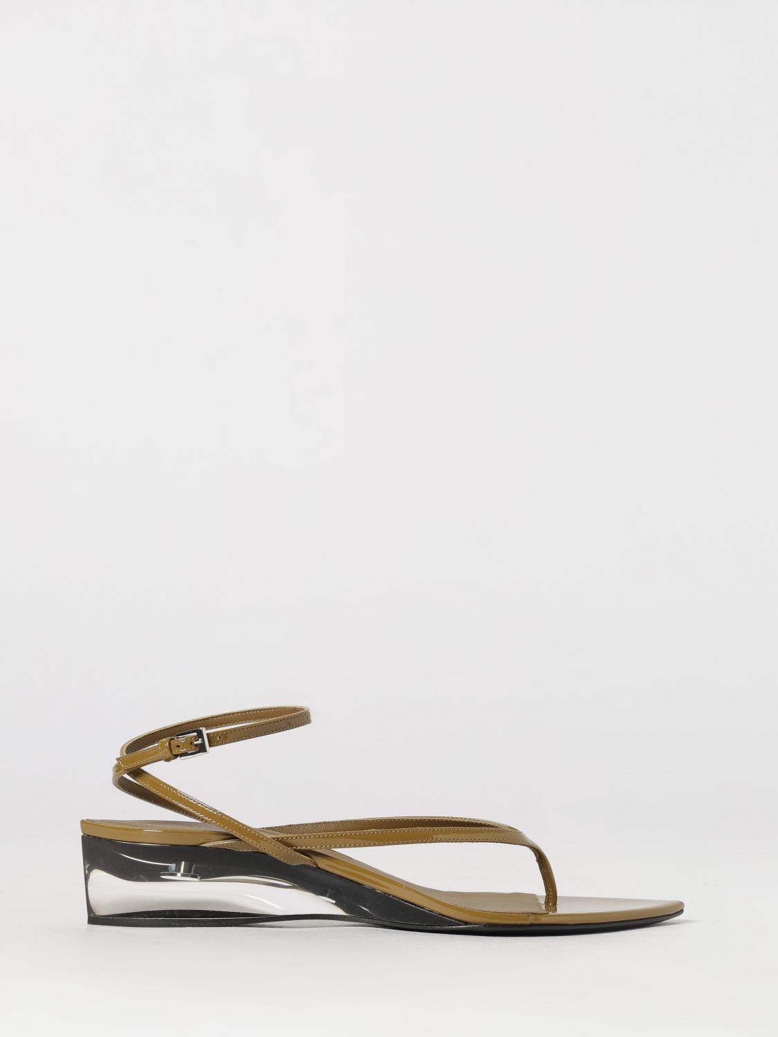 ALAÏA Heeled Sandal Woman color Green