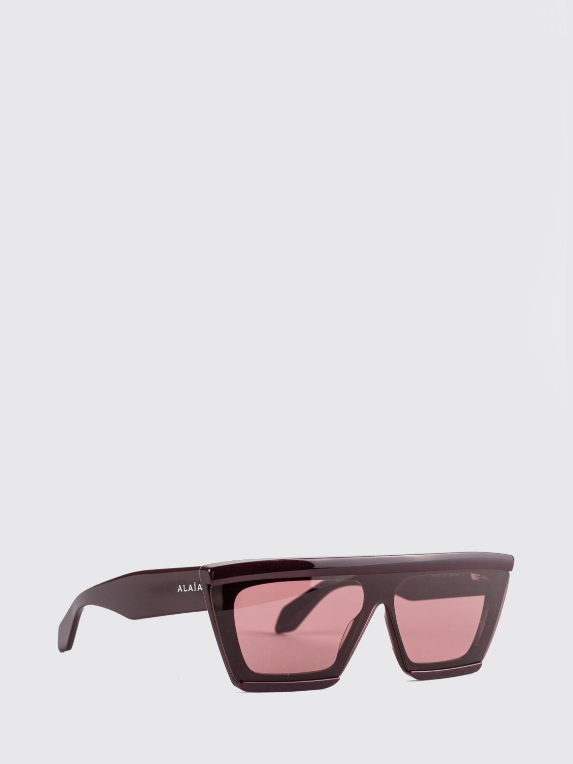 ALAÏA Sunglasses Woman color Burgundy
