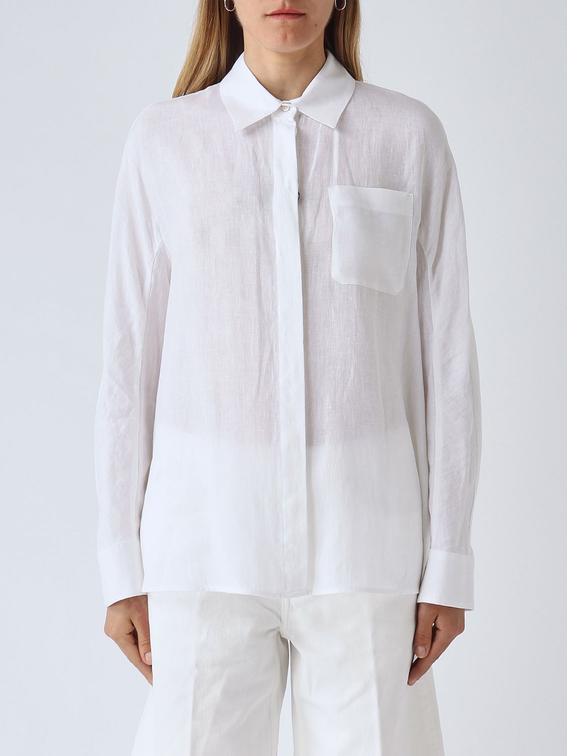 'S MAX MARA Shirt Woman color White