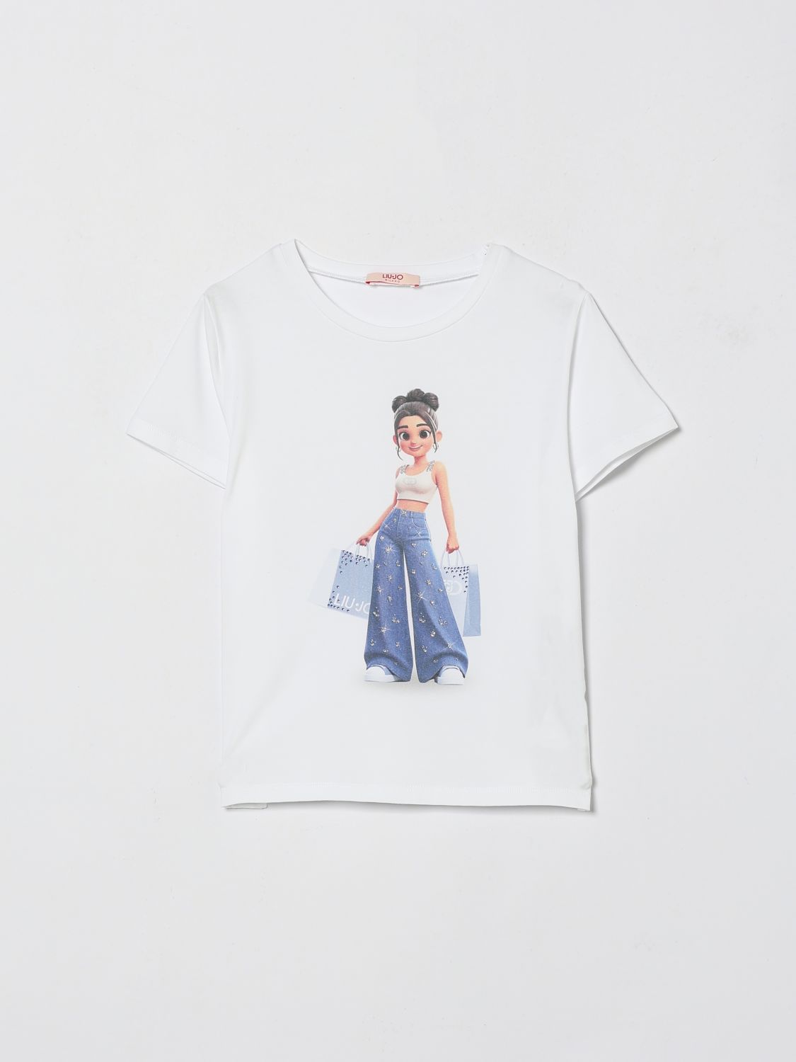 Liu •jo Liu Jo T-shirt Kids In White