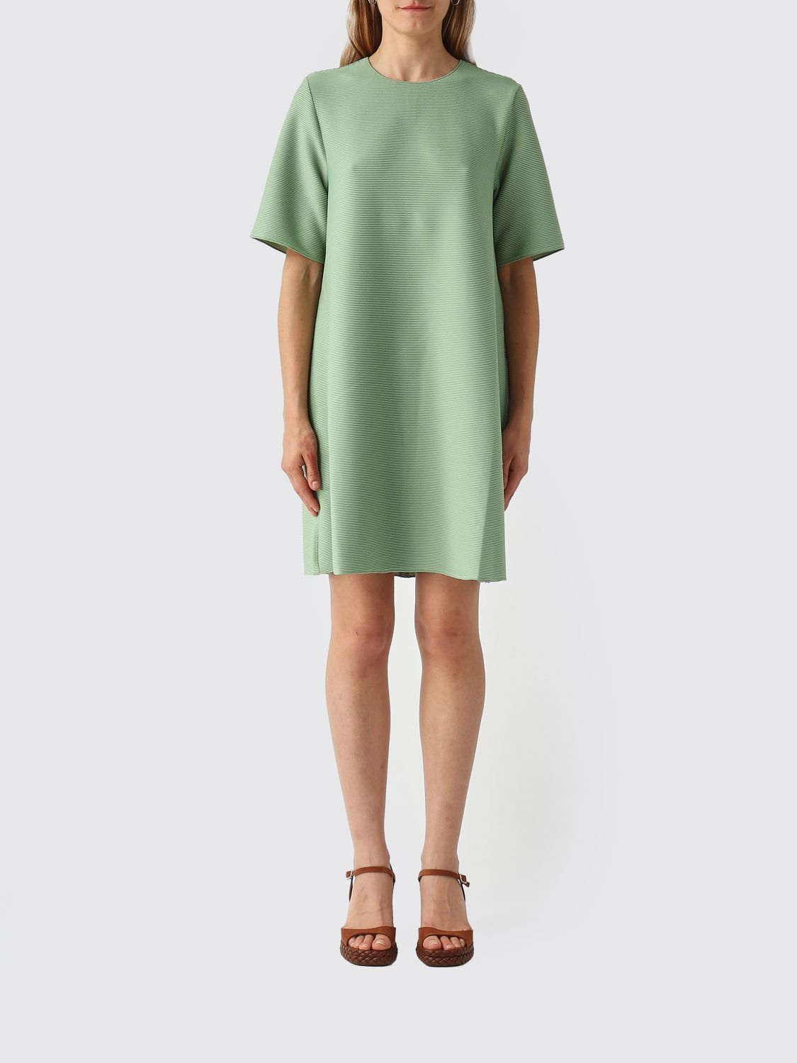 MM Max Mara Crêpe T-Shirt Dress　MM マックスマーラ クレープ T シャツ ドレス MM