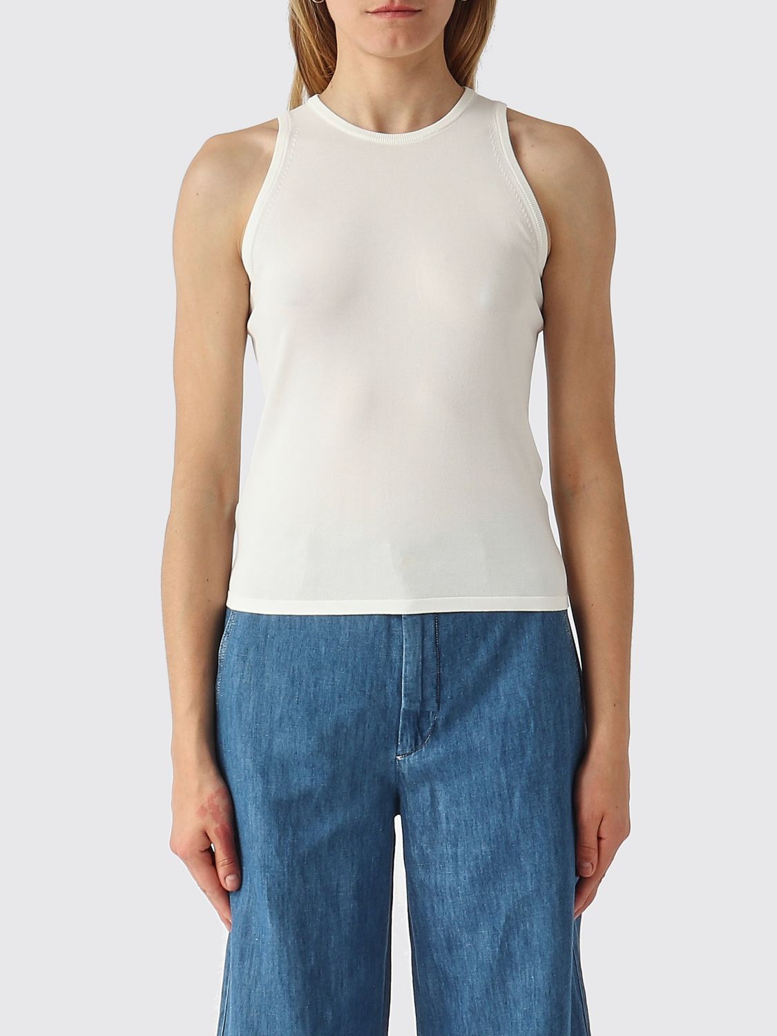 MM Max Mara Viscose Blend Top　MM マックス マーラ ビスコース ブレンド トップ MM