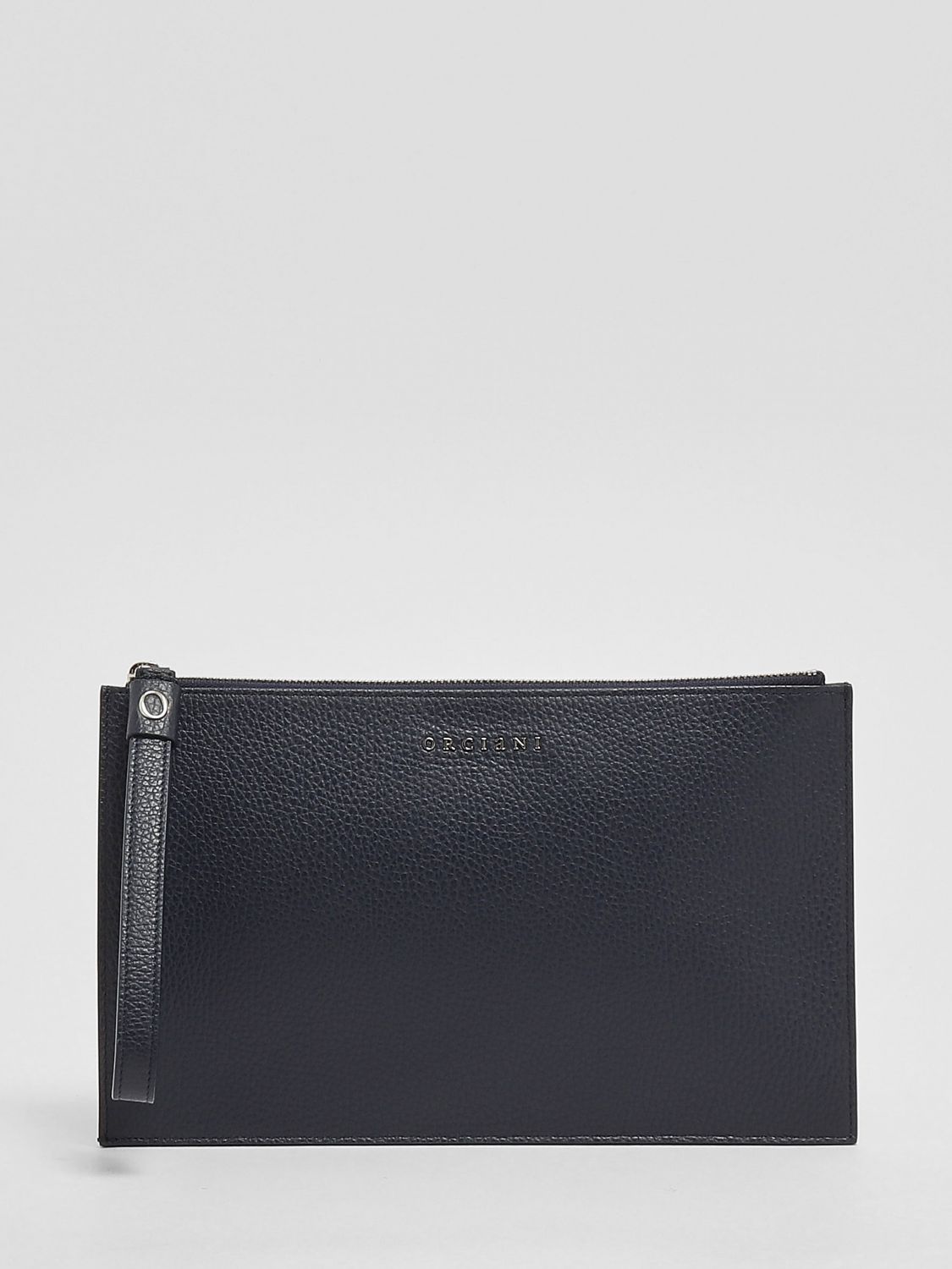 ORCIANI Pochette Micron in pelle pieno fiore