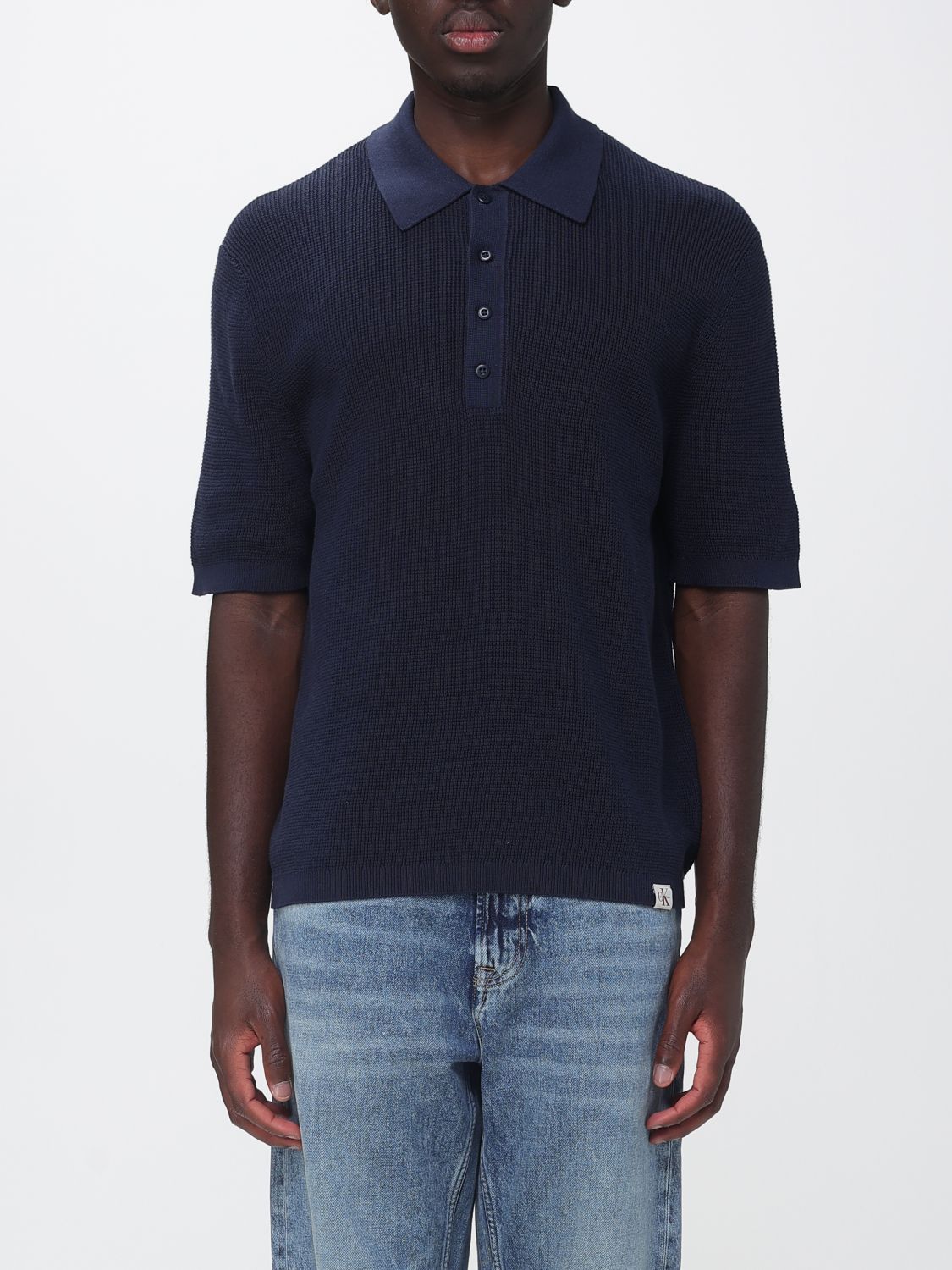 Calvin Klein Jeans Est.1978 Calvin Klein Jeans Polo Shirt Men In Blue