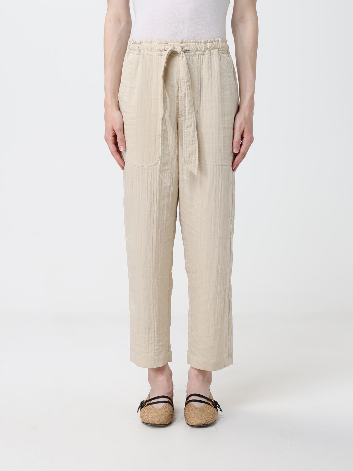 ISABEL MARANT ETOILE Pantaloni cropped in misto cotone
