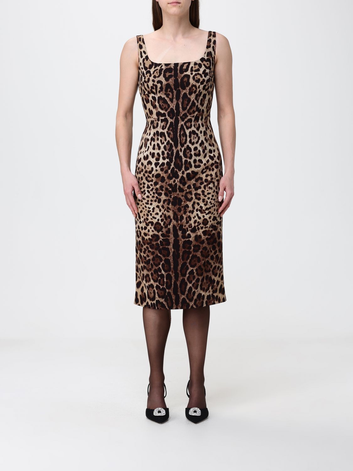 Dolce & Gabbana Dolce &amp; Gabbana Dress Woman  In Animal Print