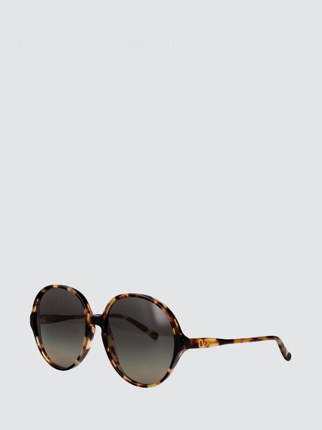 VALENTINO GARAVANI Sunglasses Woman color Brown