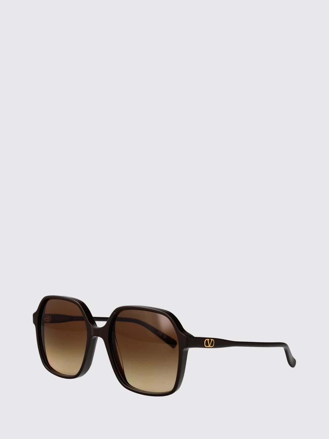 VALENTINO GARAVANI Sunglasses Woman color Brown
