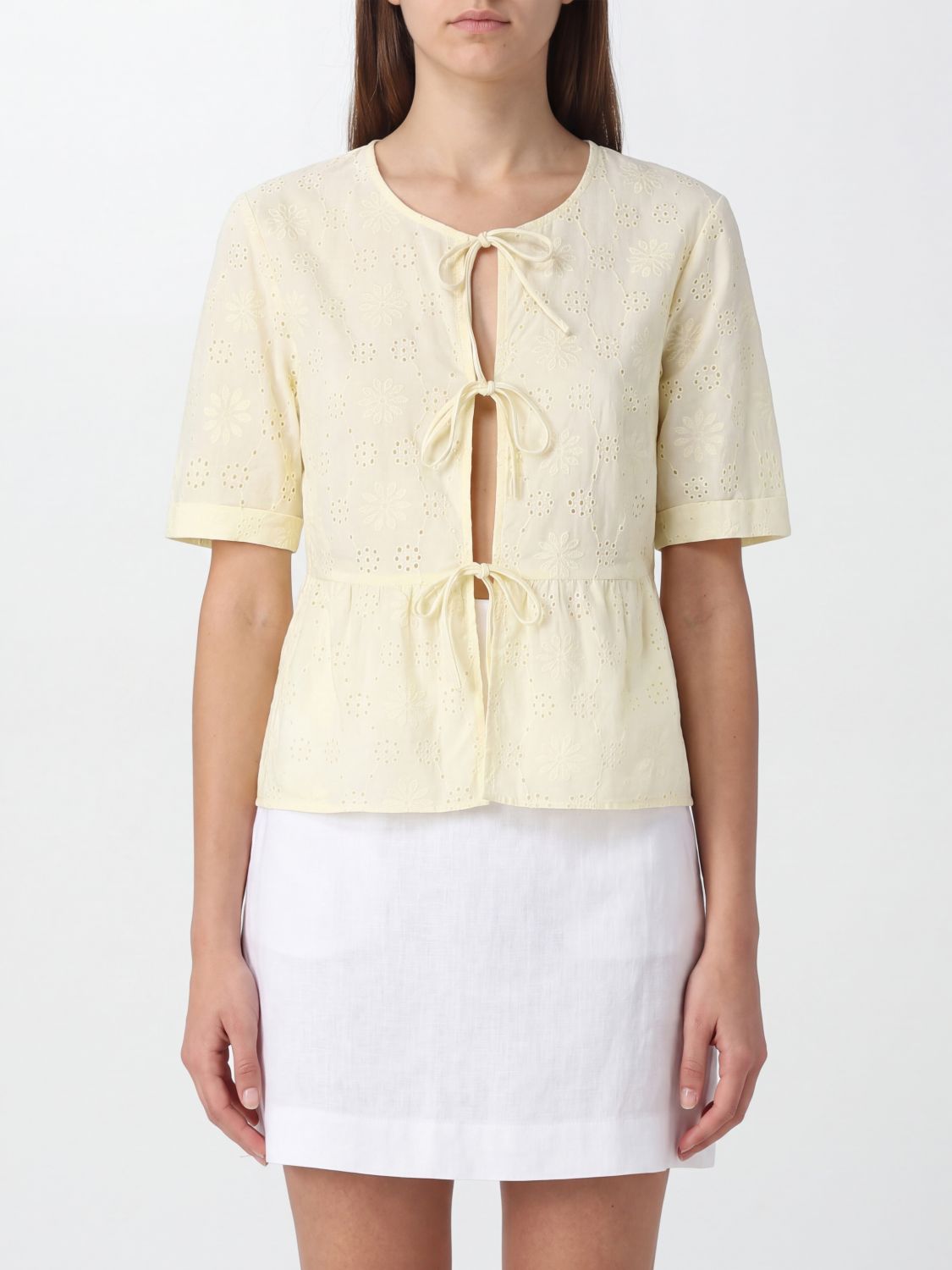 MC2 SAINT BARTH Top Woman color Yellow