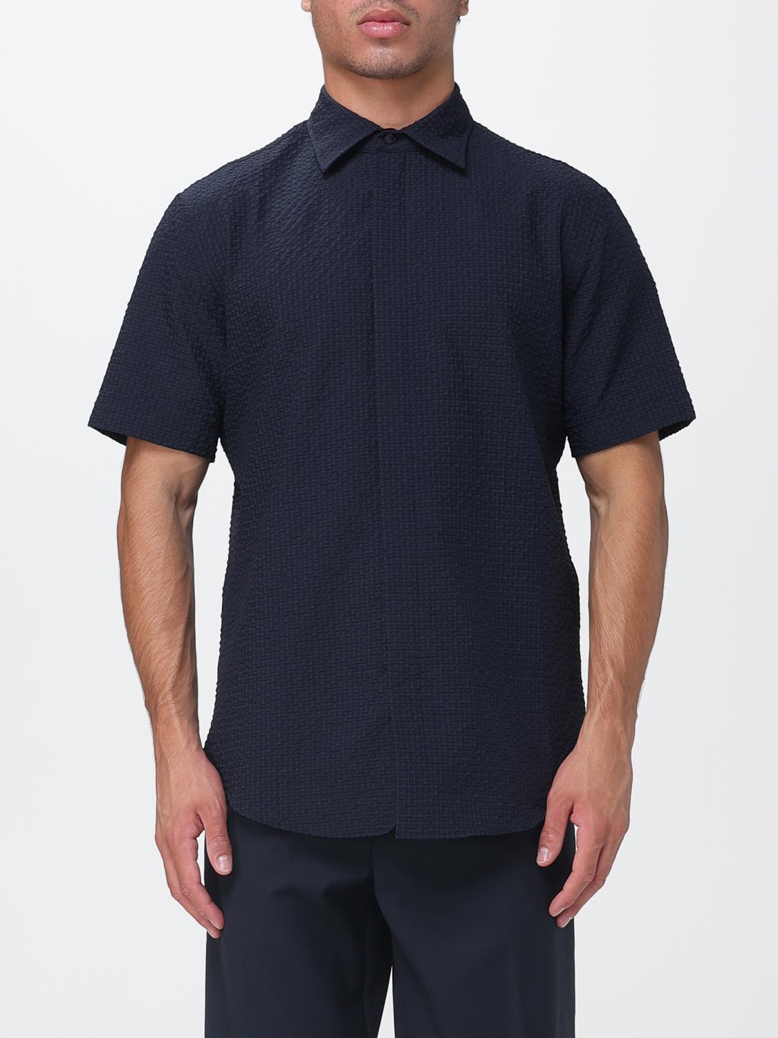 EMPORIO ARMANI Camicia casual in crêpe