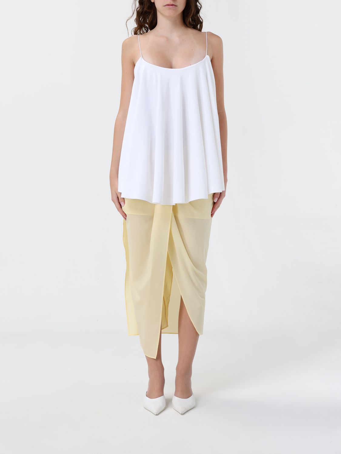 JACQUEMUS Top Woman color White