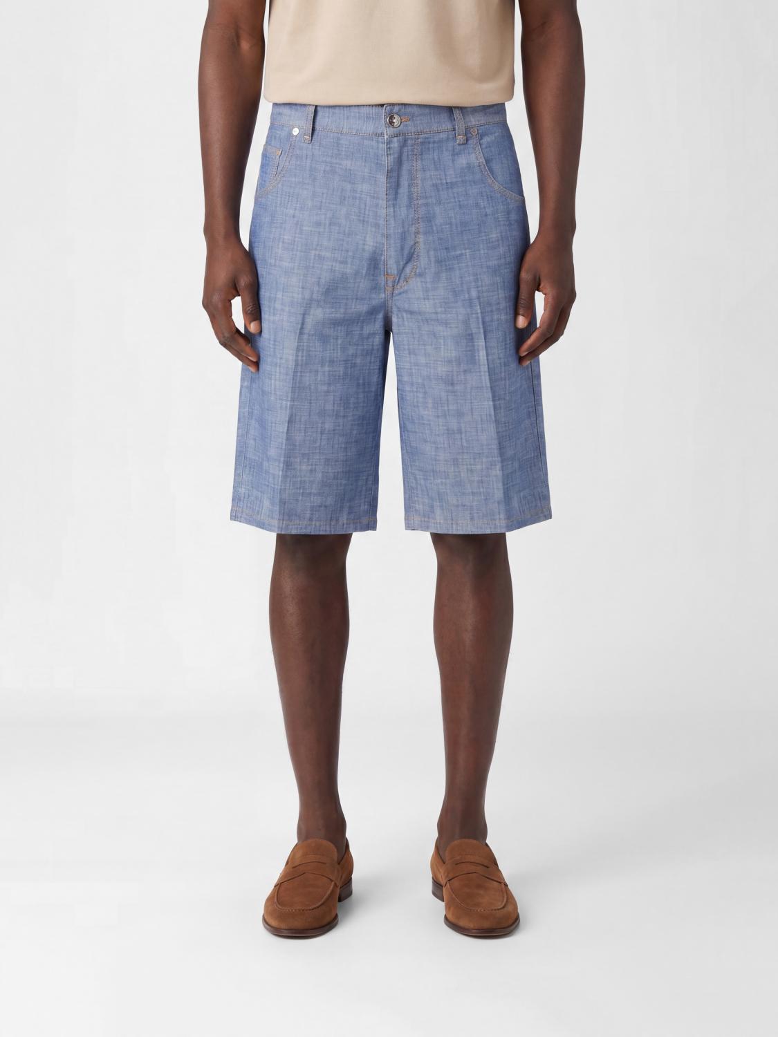 FENDI Pantaloncini in chambray