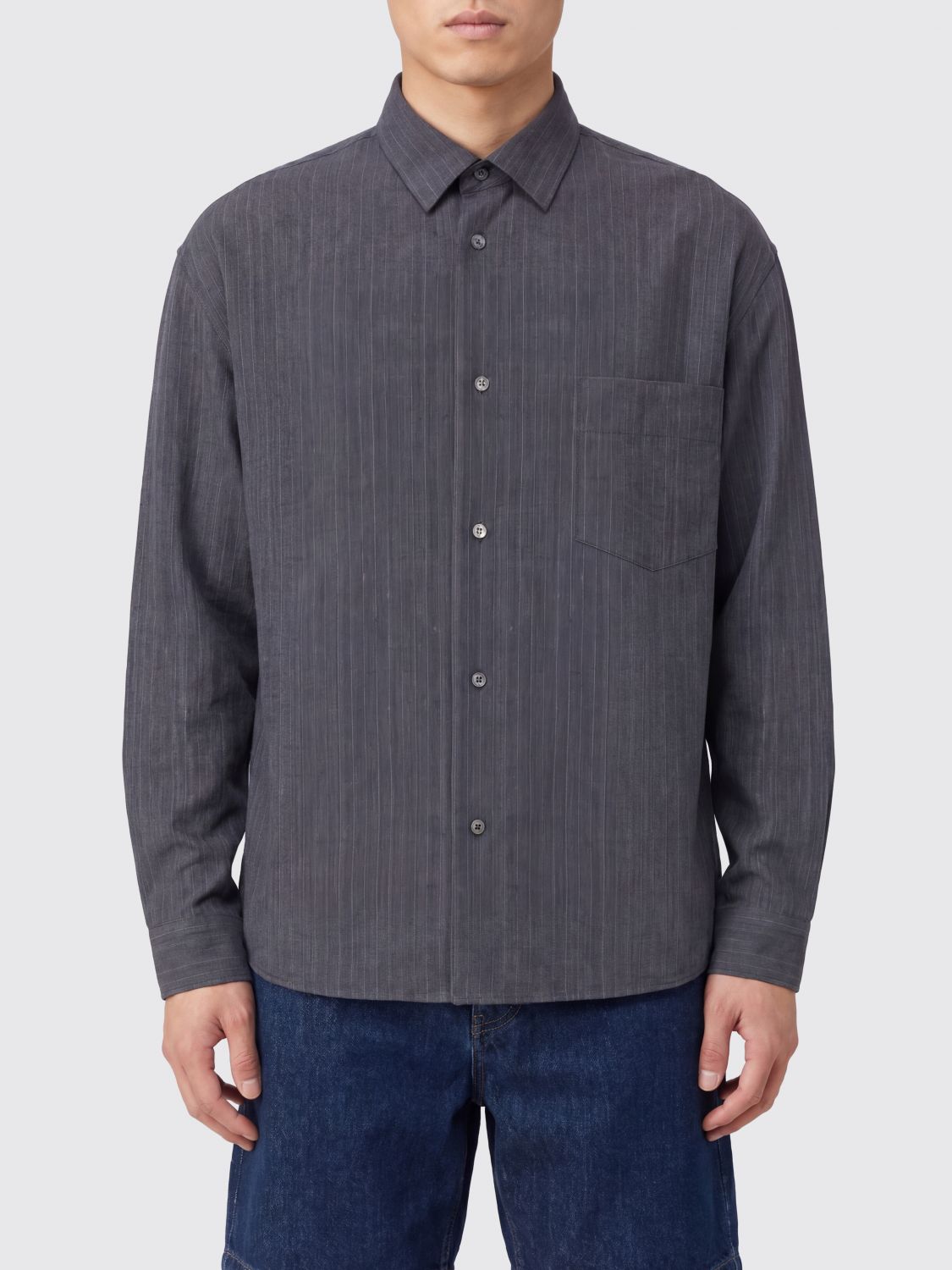 LARDINI Casual Linen Shirt　LARDINI カジュアルリネンシャツ LARDINI