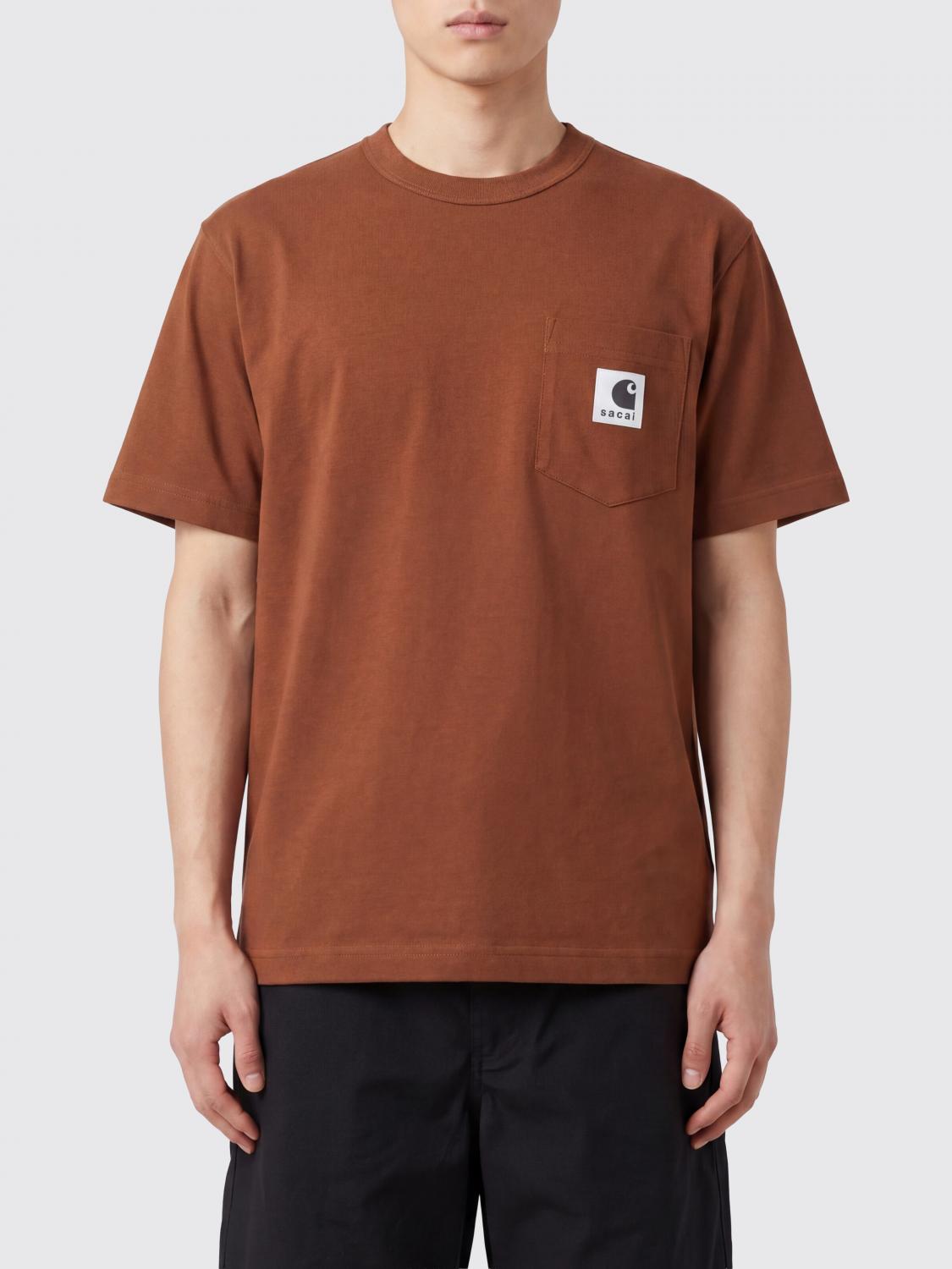 SACAI X CARHARTT WIP Cotton T-Shirt With Logo　SACAI X CARHARTT WIP ロゴ入りコットン T シャツ SACAI