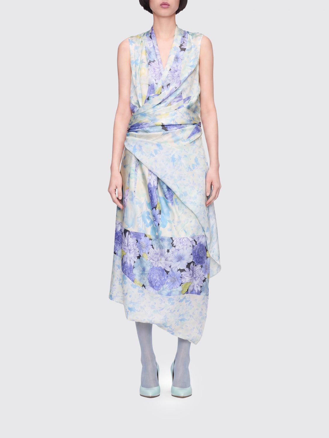MAISON MARGIELA Dress Woman color Blue 1