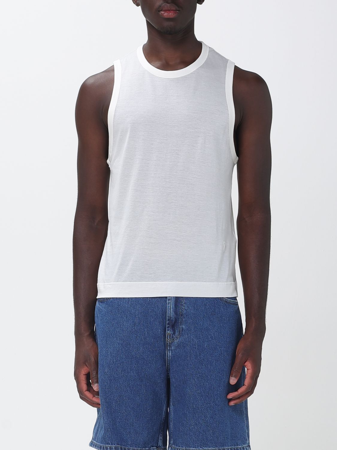 AMI PARIS T-Shirt Men color White