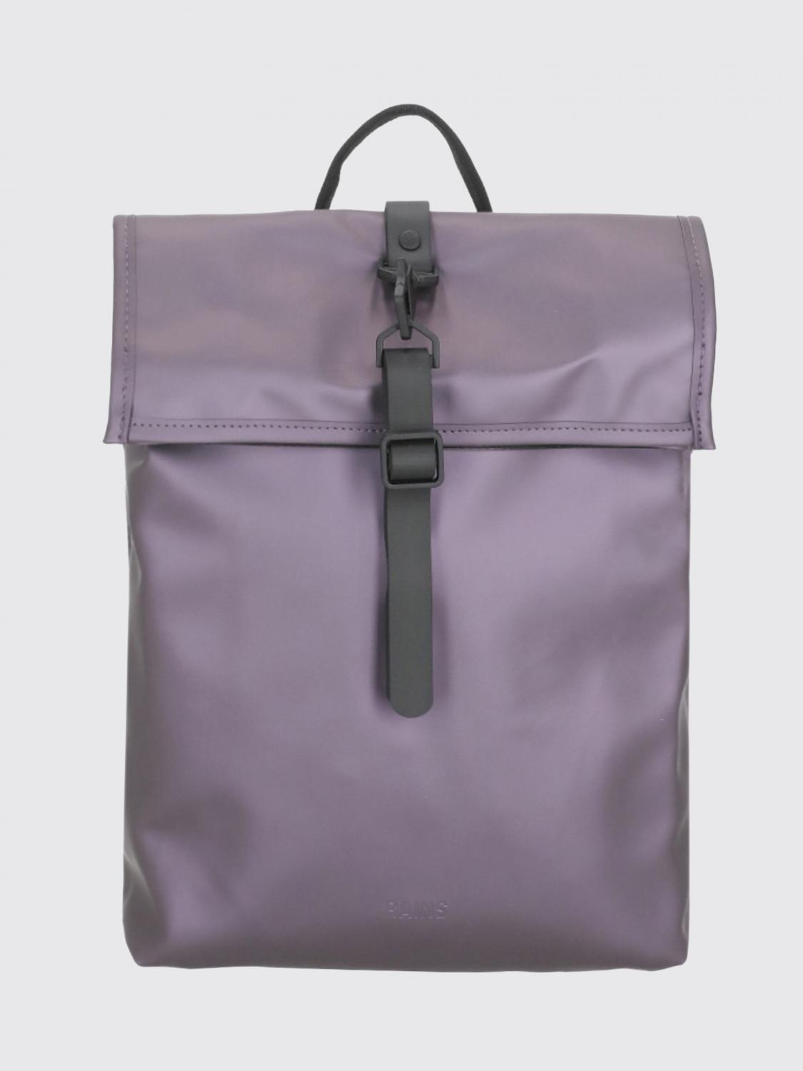 RAINS Zaino Rolltop Rucksack impermeabile in poliestere