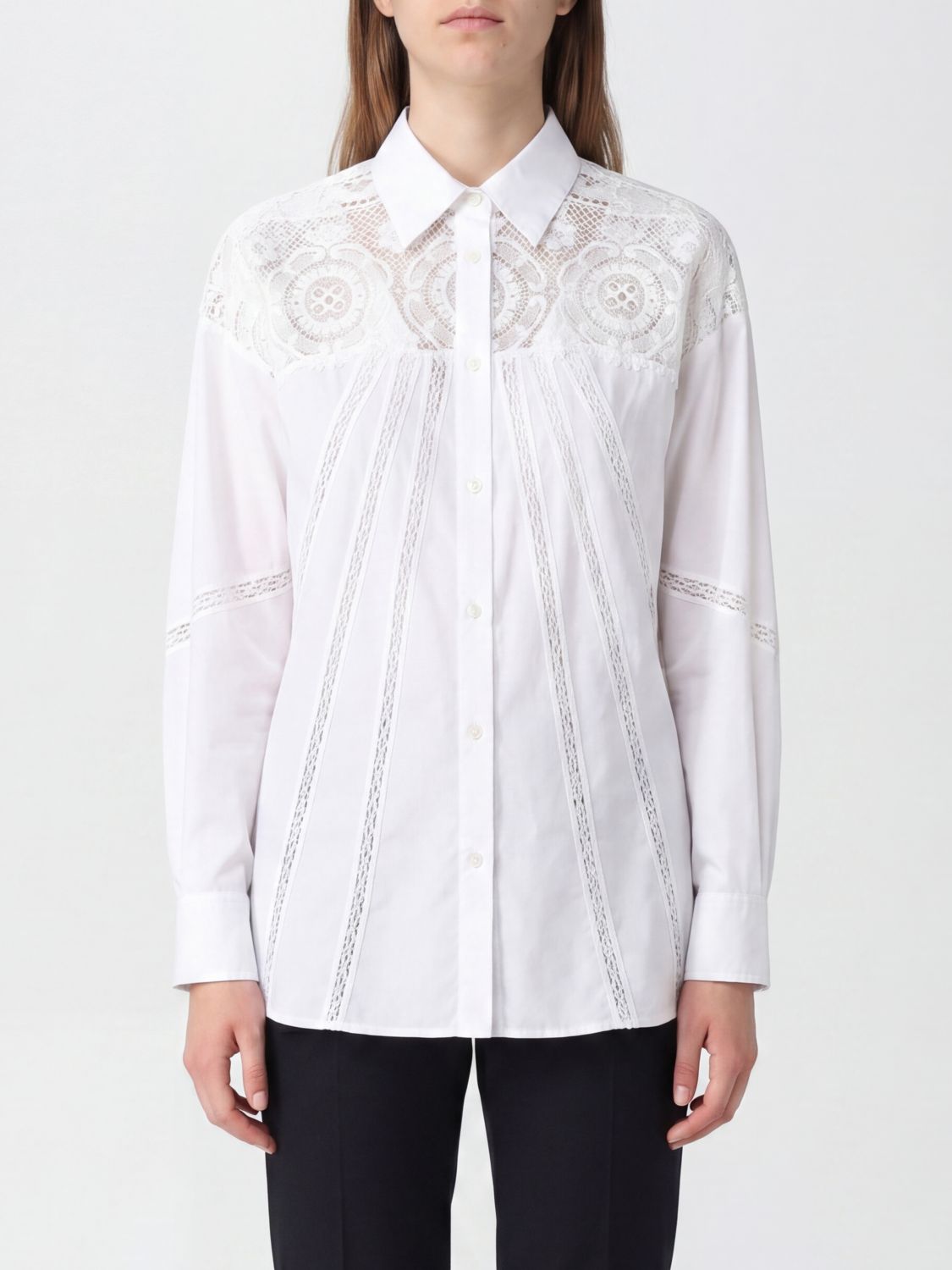 SEMICOUTURE T-Shirts Donna colore Bianco